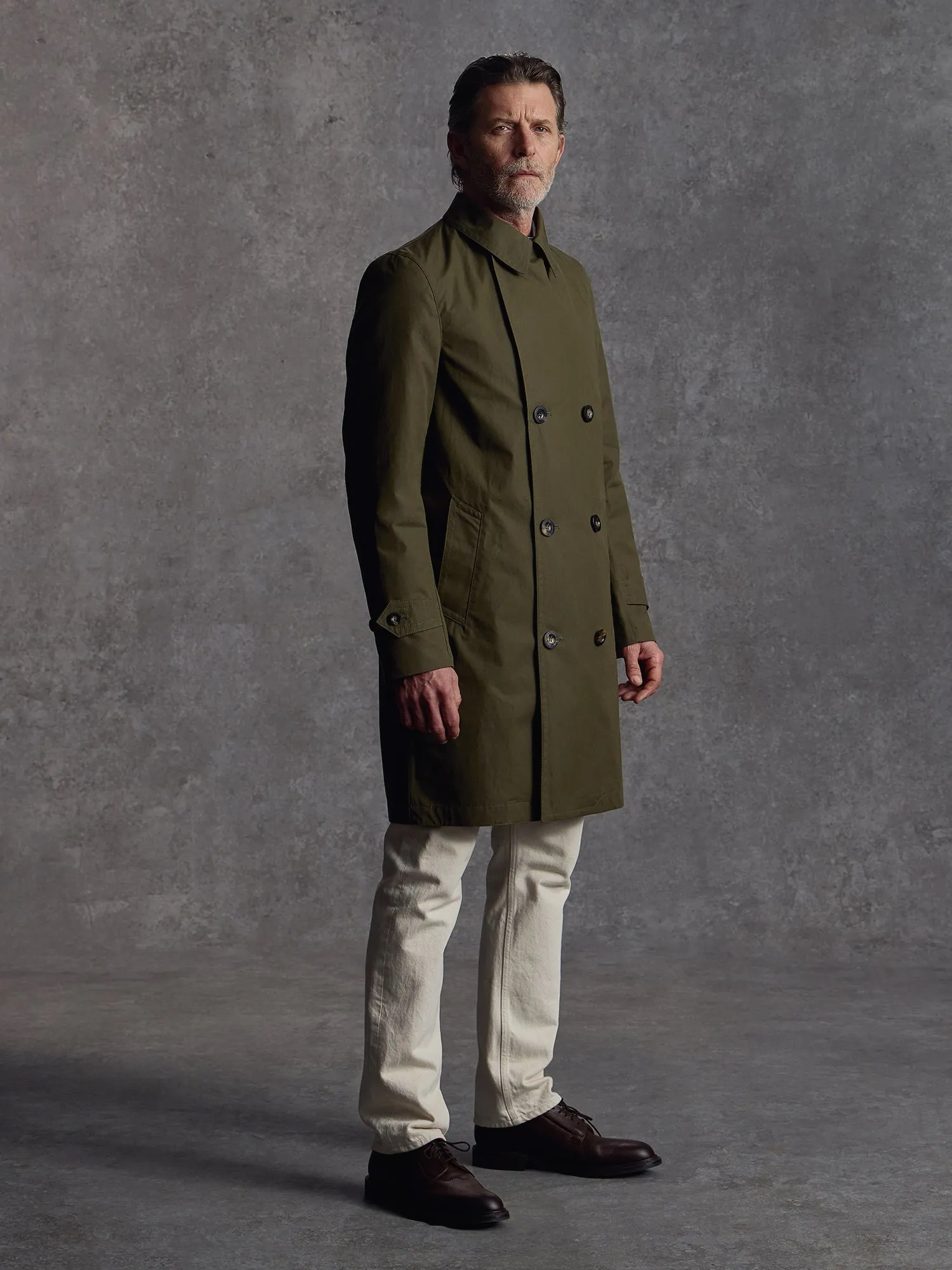 The Civvy Trench - Olive sold by Private White V.C. product image thumbnail 5