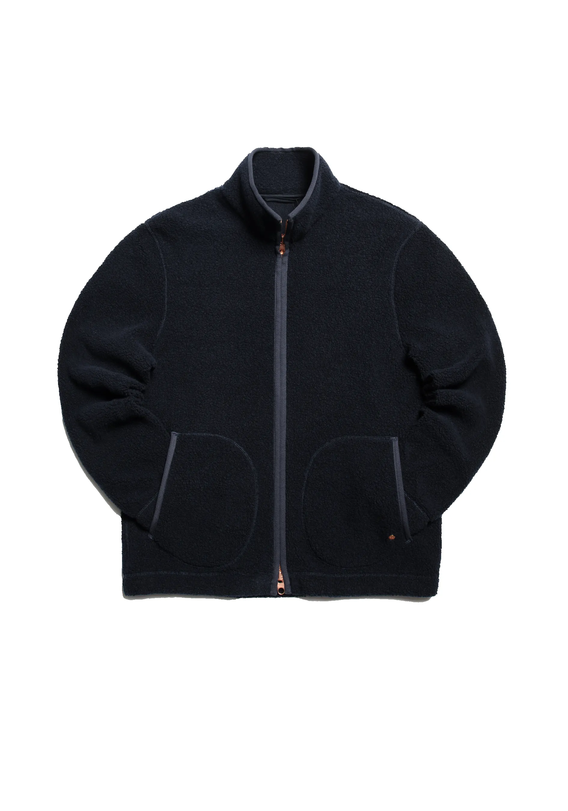 The Vanguard Fleece - Ink sold by Private White V.C. product image thumbnail 2