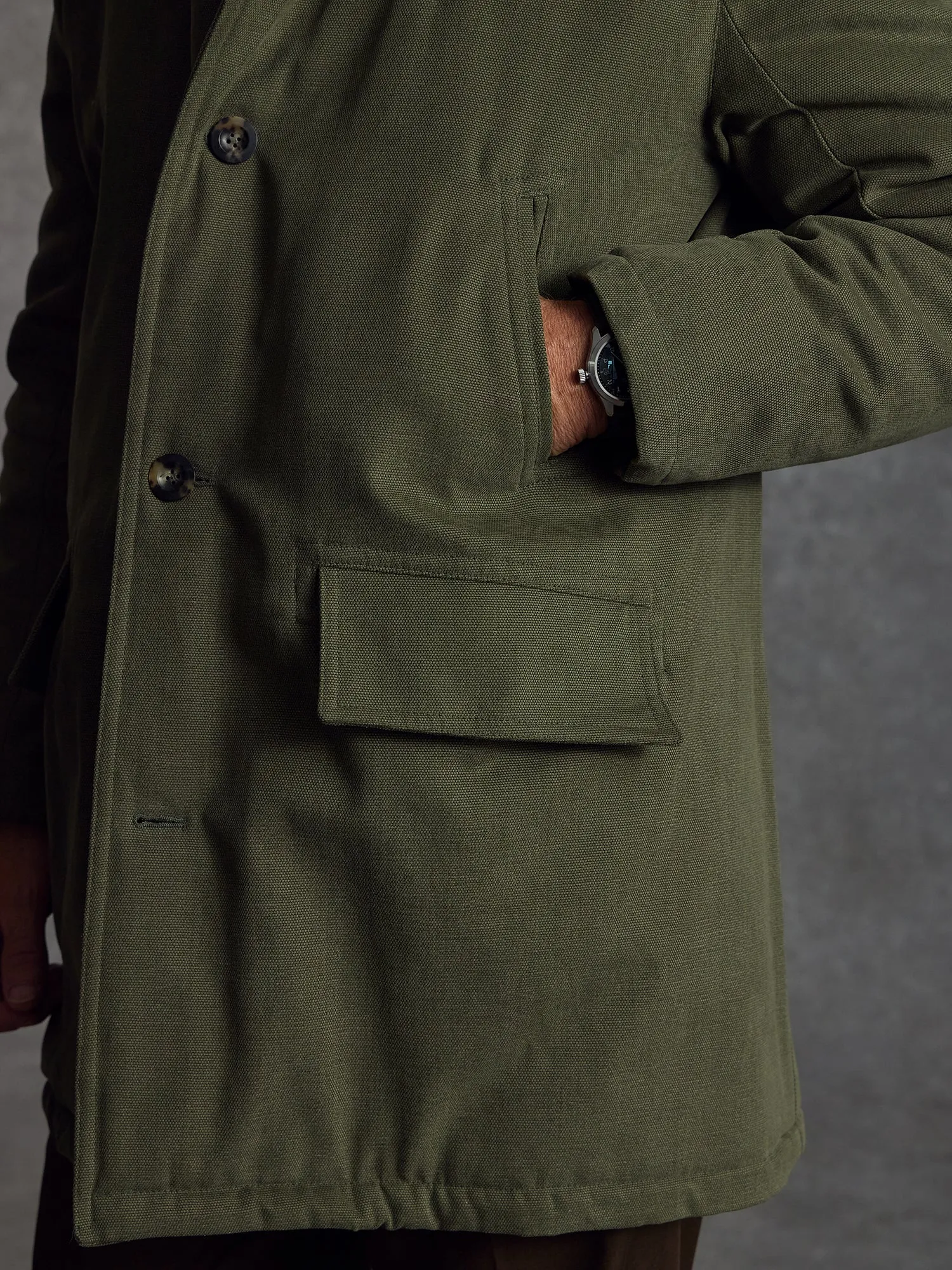 The Northerner - Olive sold by Private White V.C. product image thumbnail 3