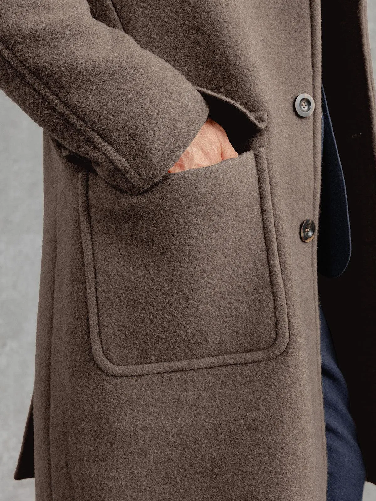 The Lowry Cuddler - Pebble sold by Private White V.C. product image thumbnail 4