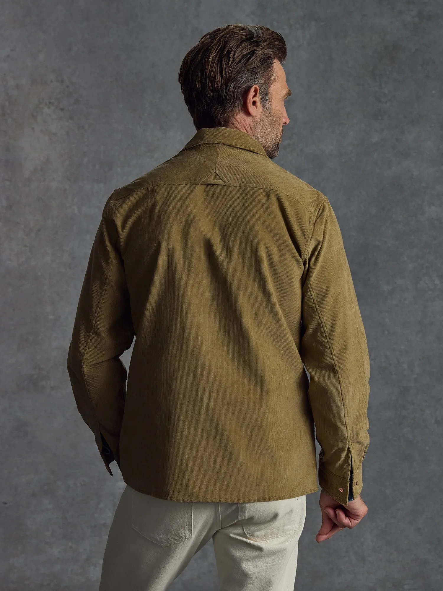 The Demob Shirt - Natural sold by Private White V.C. product image thumbnail 3