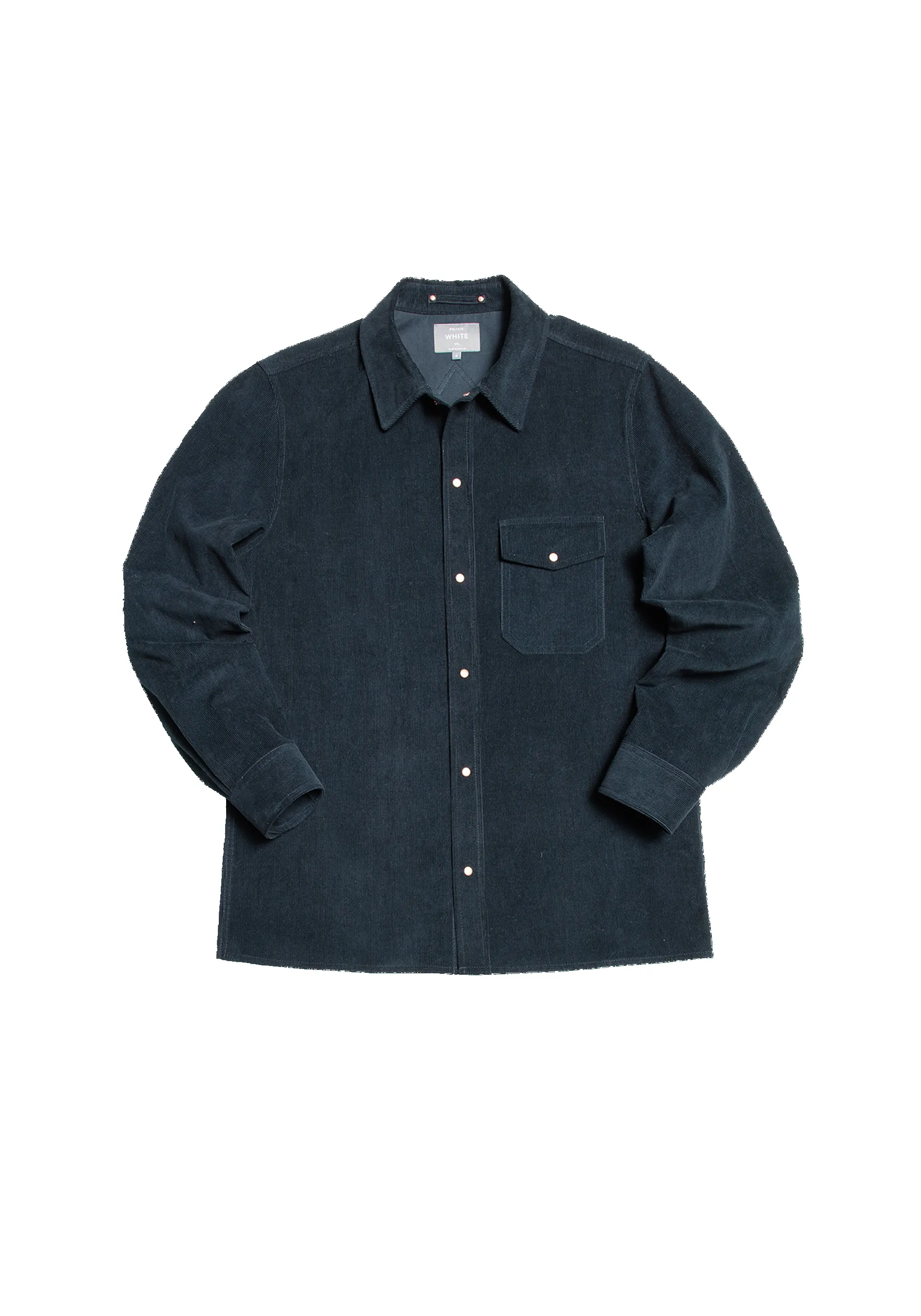 The Demob Shirt - Ink sold by Private White V.C. product image thumbnail 2