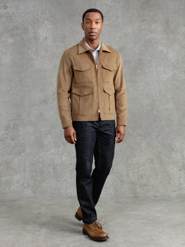 The Fallowfield Jacket - Pebble sold by Private White V.C.