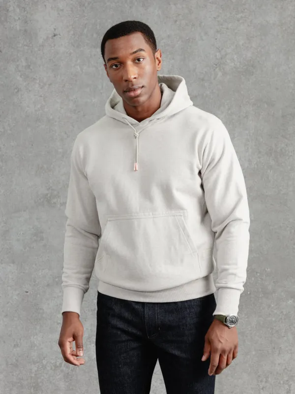 The Eden Hoodie 2.0 - Pebble sold by Private White V.C.