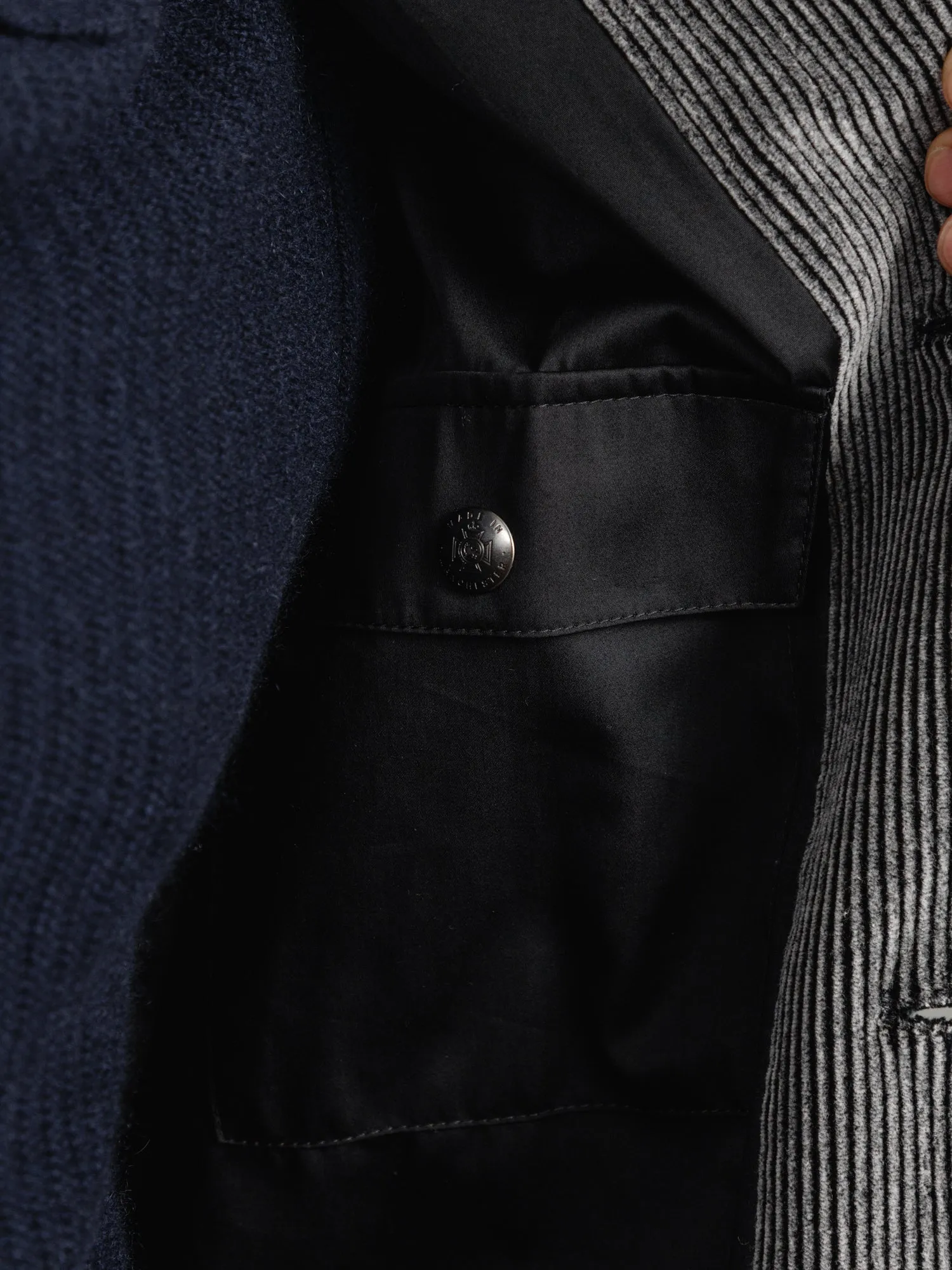 The Coniston Cord Bomber - Cobble Grey sold by Private White V.C. product image thumbnail 4