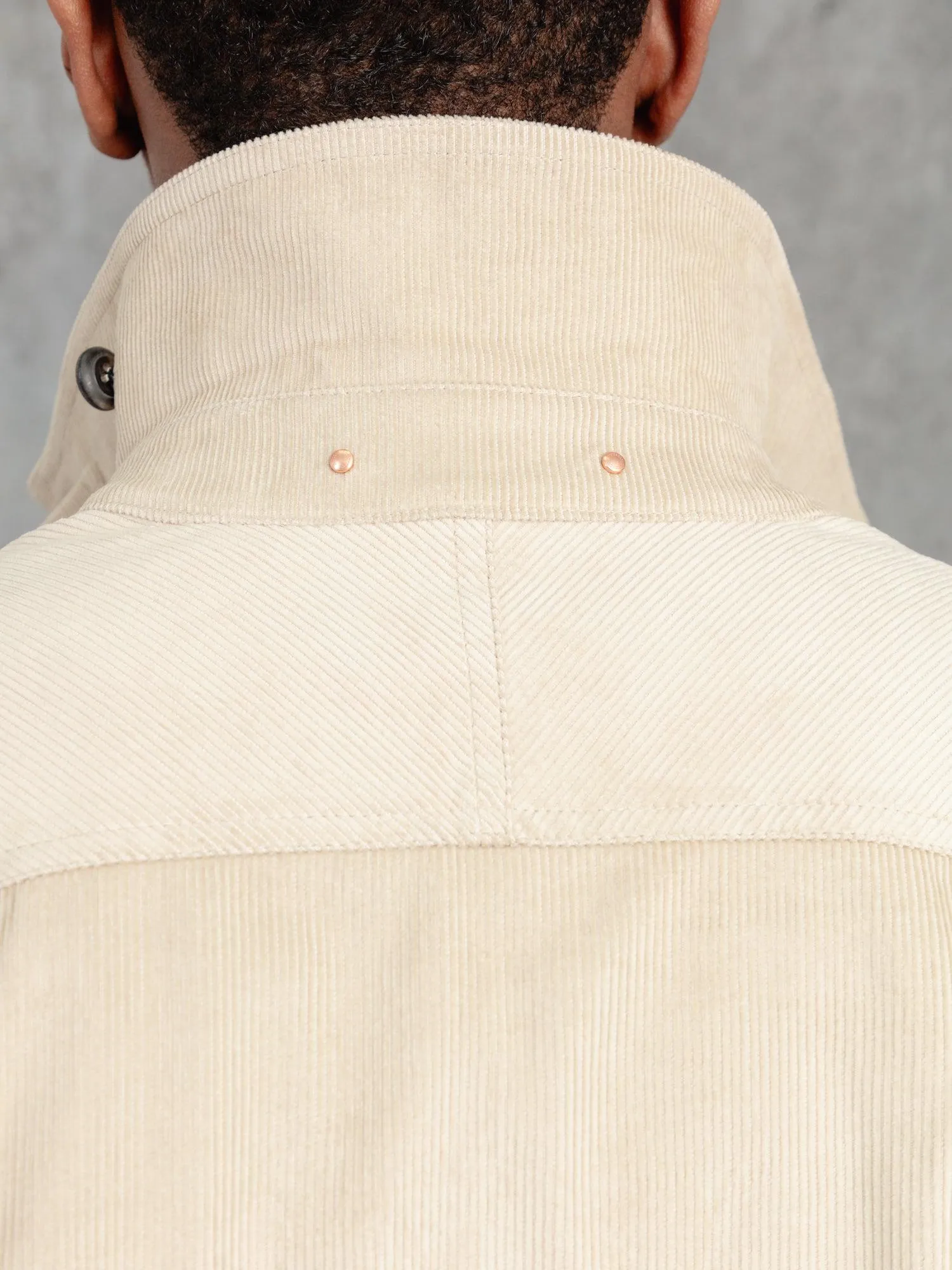 The Cord Pocket Jacket - Alabaster sold by Private White V.C. product image thumbnail 5