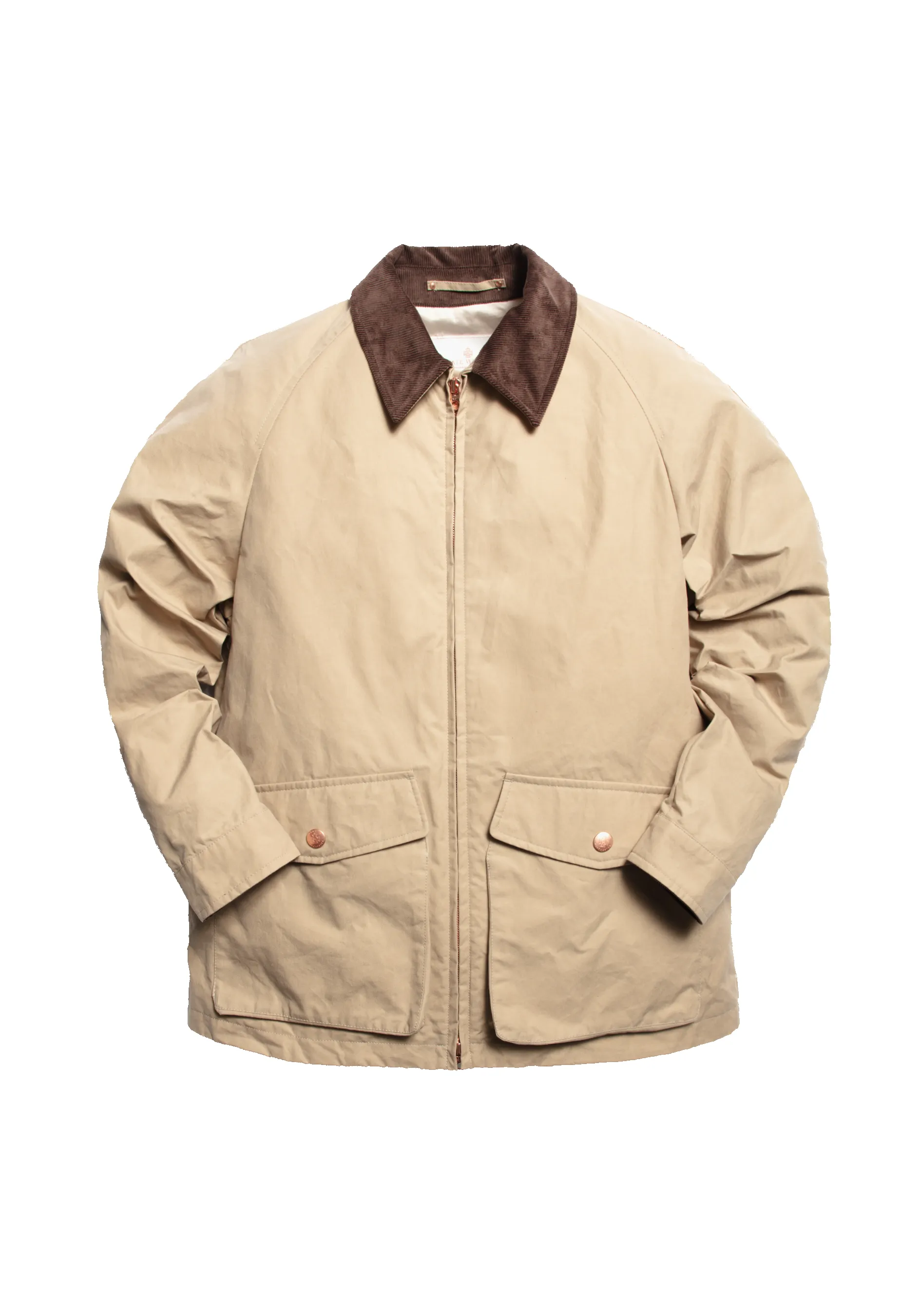 The Casual Wax Jacket - Alabaster sold by Private White V.C. product image thumbnail 3