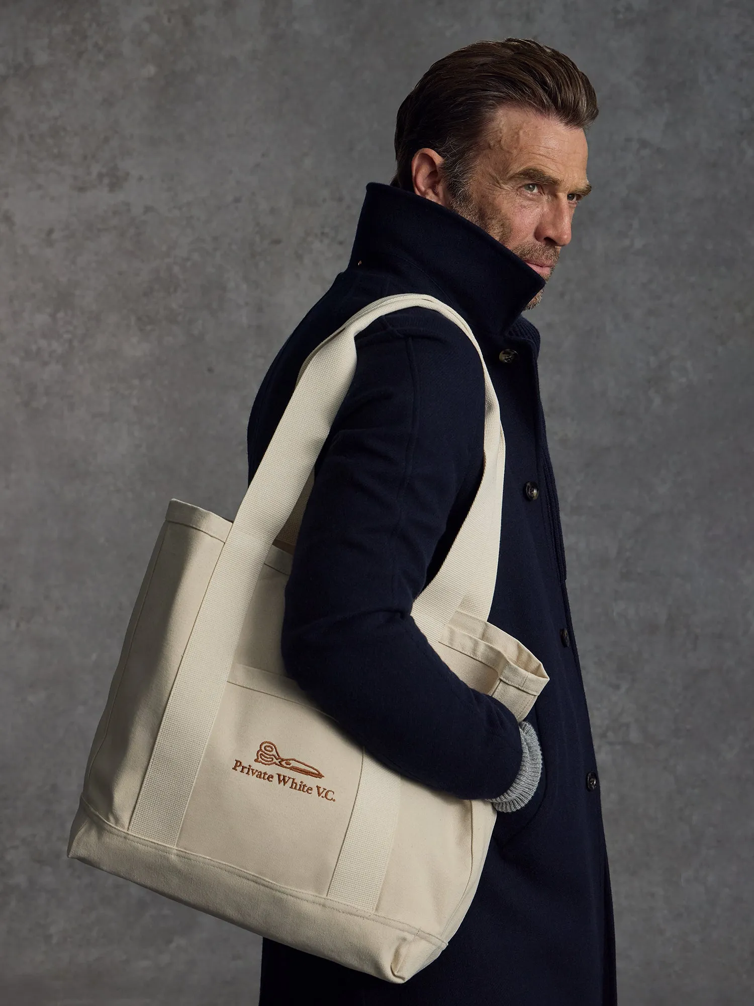 The Shearing Tote Bag sold by Private White V.C.