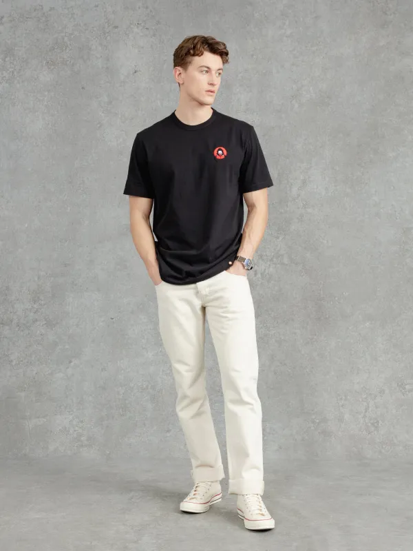 The United We Stand T-shirt - Black made by Private White V.C.