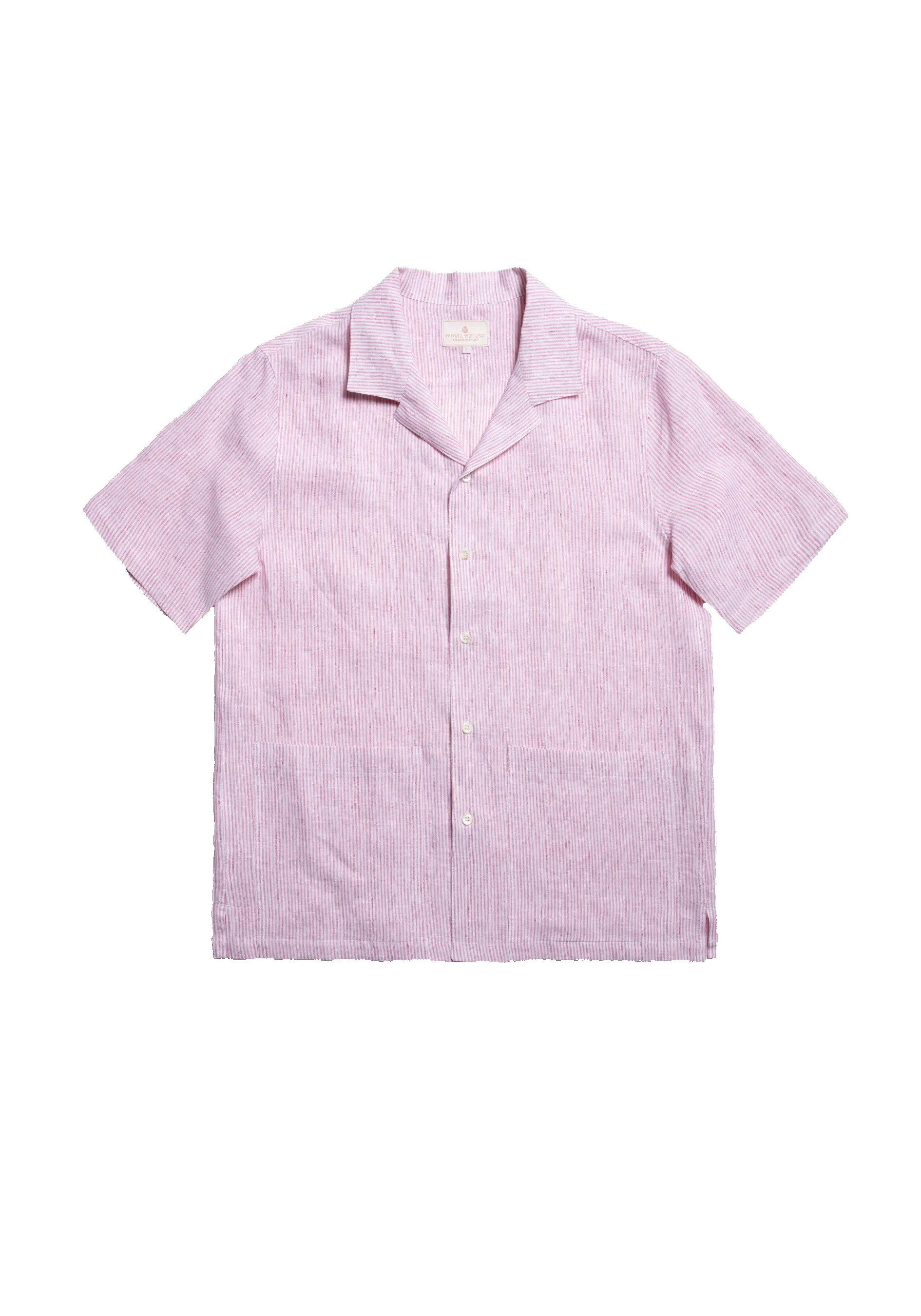 The Chelsea Cuban Collar Shirt - Brick sold by Private White V.C. product image thumbnail 3