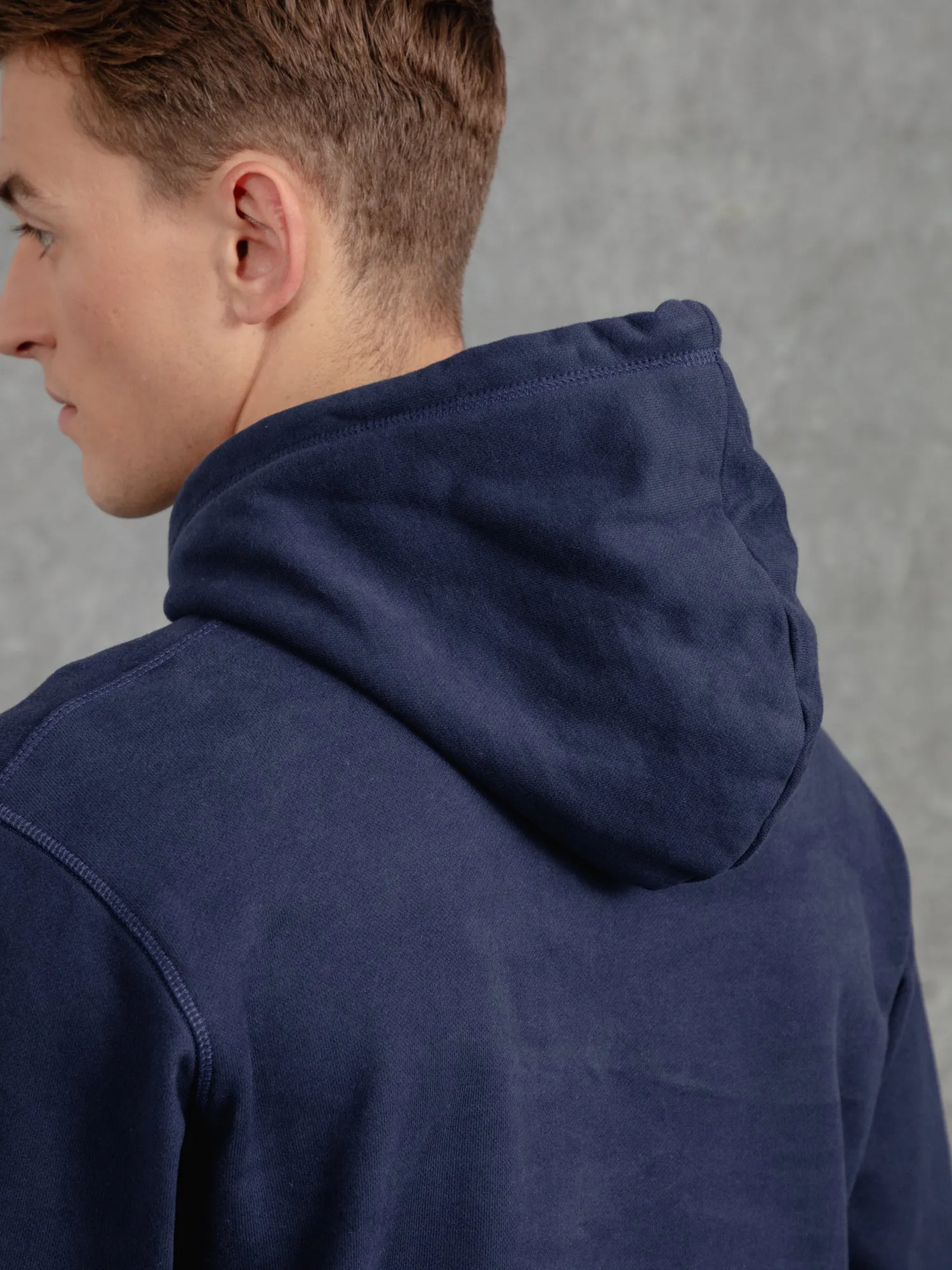 The Eden Hoodie 2.0 - Ink sold by Private White V.C. product image thumbnail 4