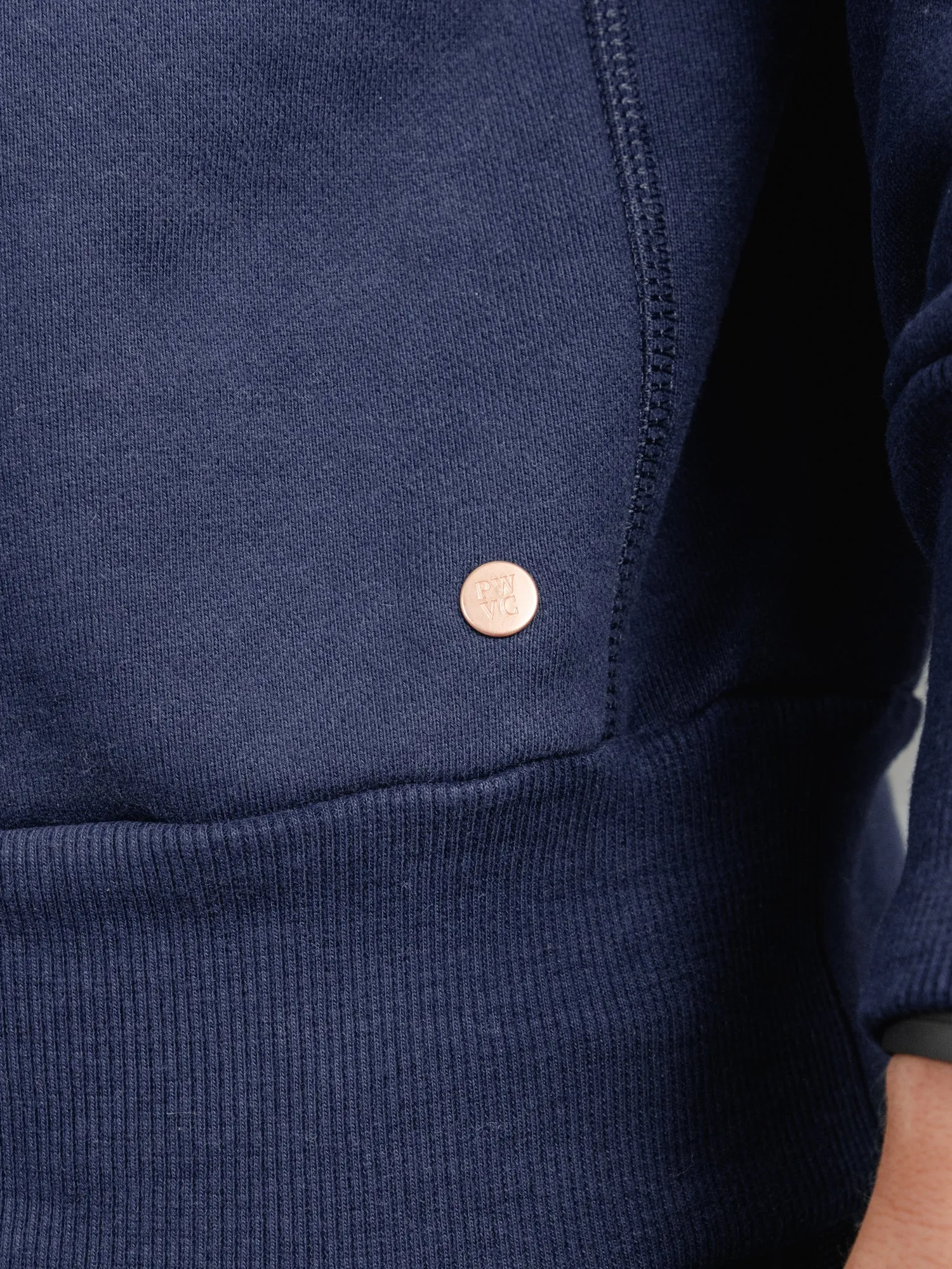 The PW Crew Neck Sweat 2.0 - Ink sold by Private White V.C. product image thumbnail 5