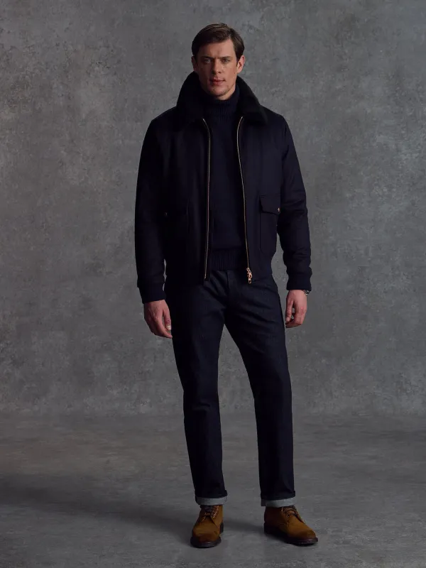 The Flight Jacket - Ink sold by Private White V.C.