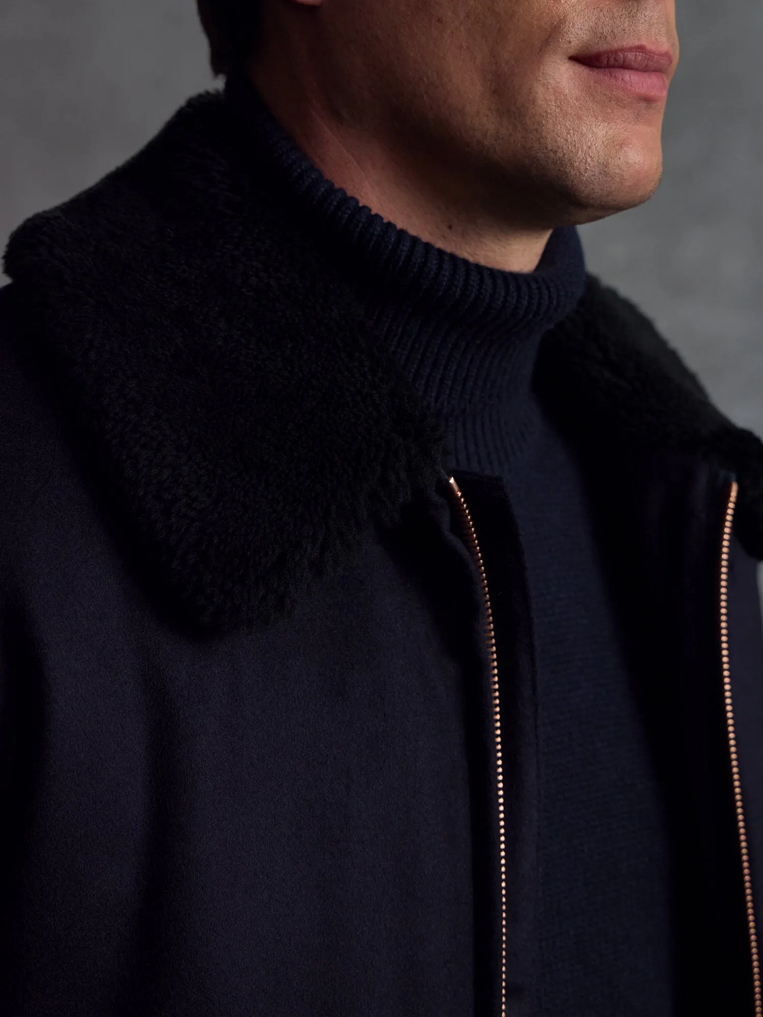 The Flight Jacket - Ink sold by Private White V.C. product image thumbnail 3