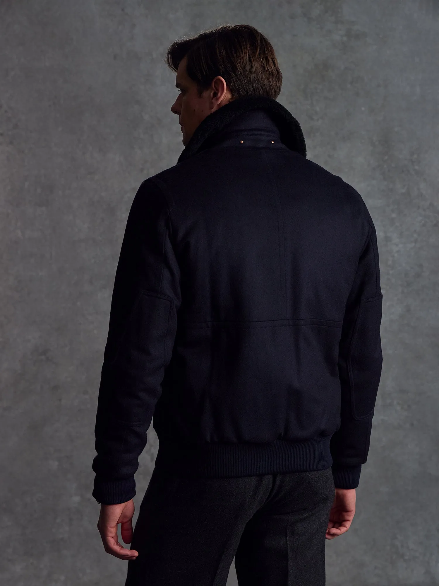 The Flight Jacket - Ink sold by Private White V.C. product image thumbnail 4