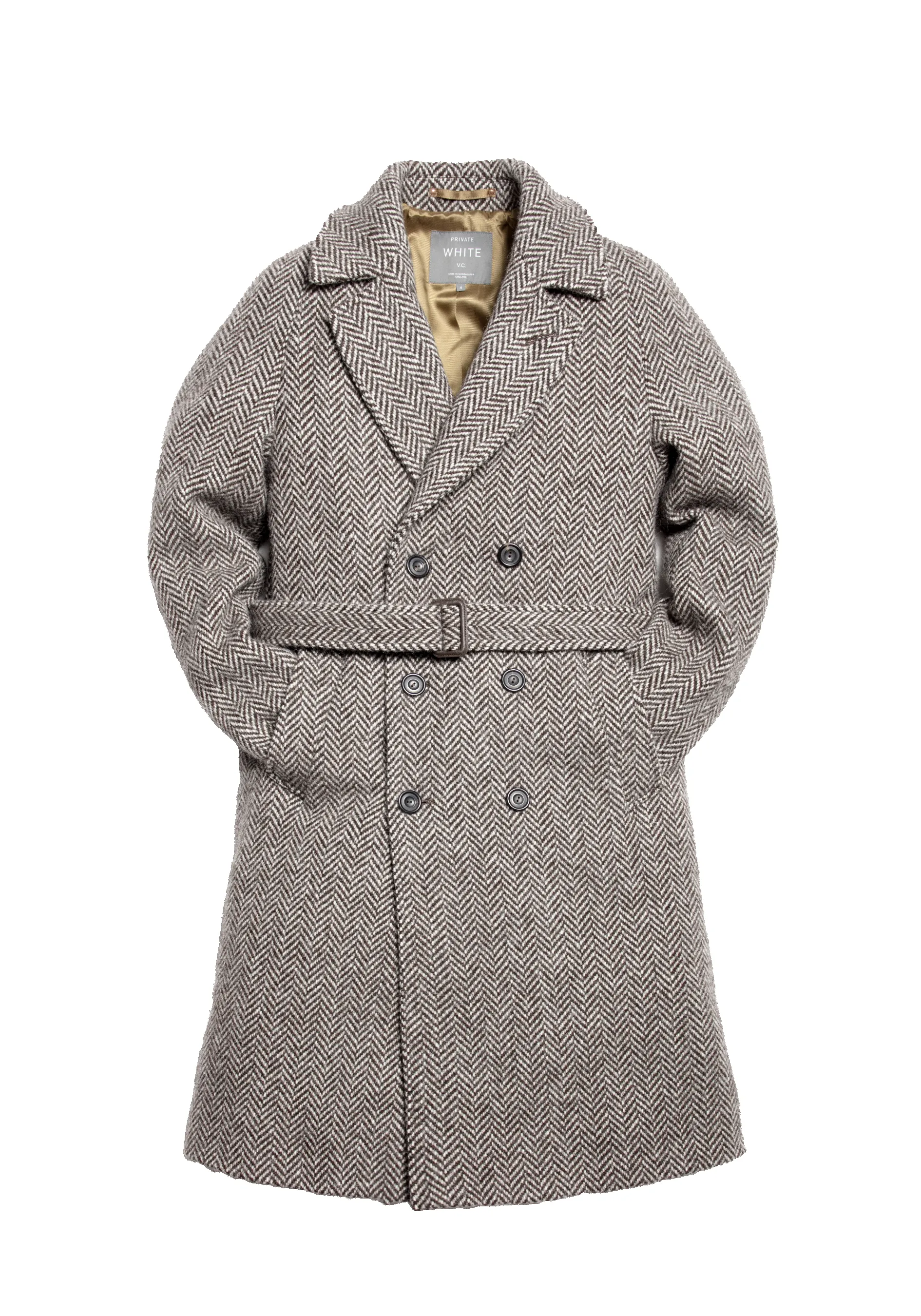 The PS English Tweed Overcoat sold by Private White V.C. product image thumbnail 3