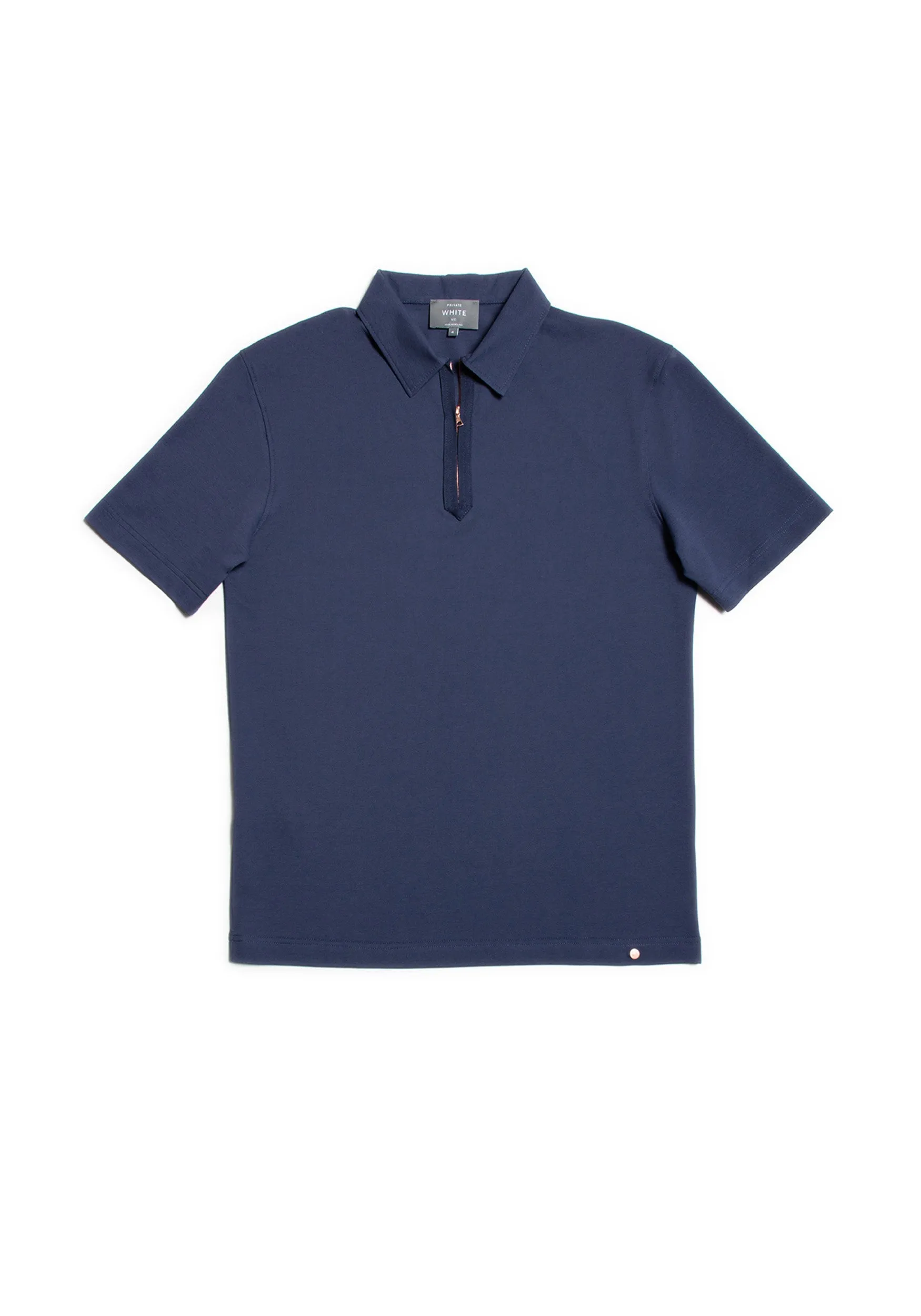 The Ashley Zip Polo sold by Private White V.C. product image thumbnail 3