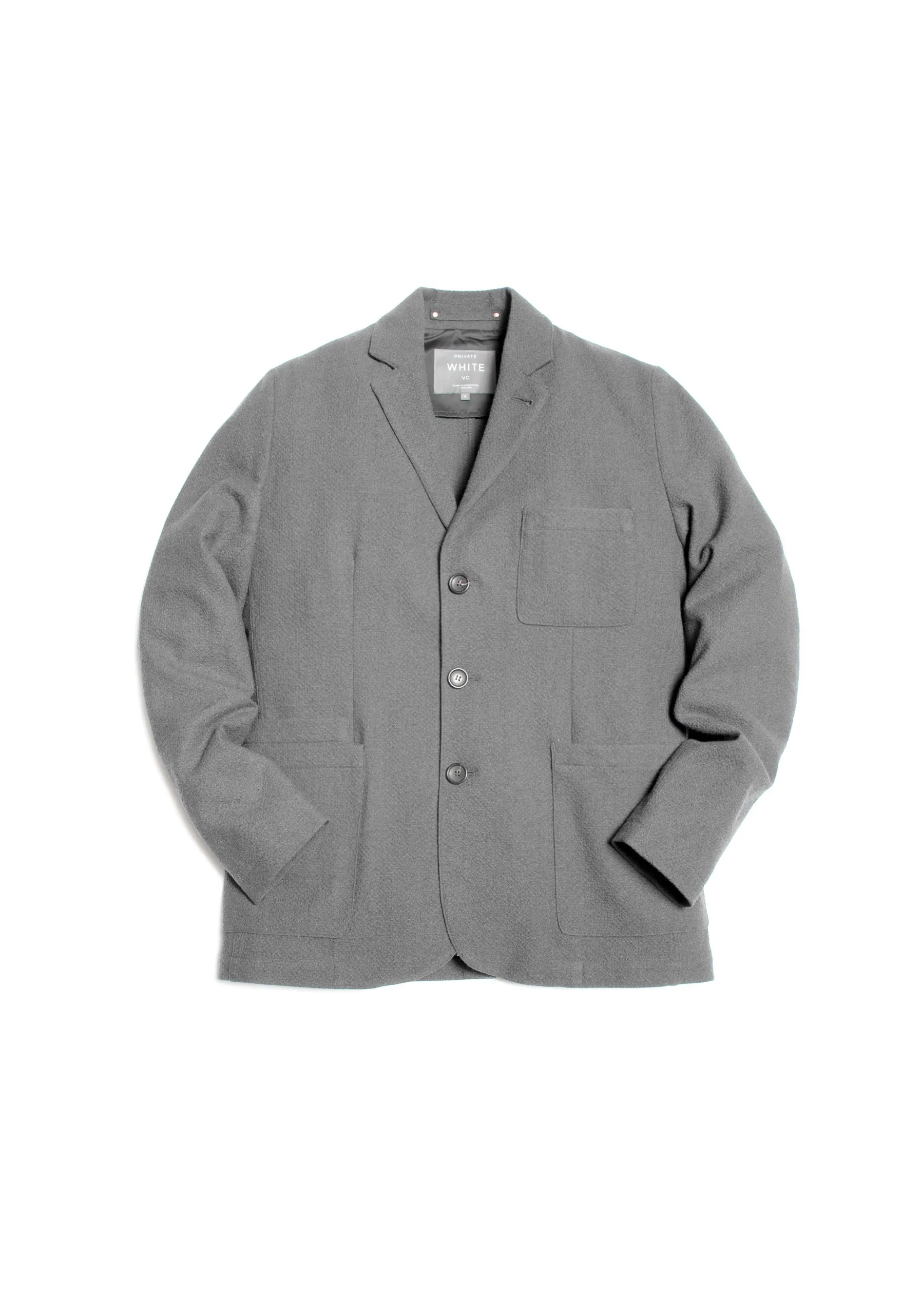 The Edmond Seersucker Blazer sold by Private White V.C. product image thumbnail 3
