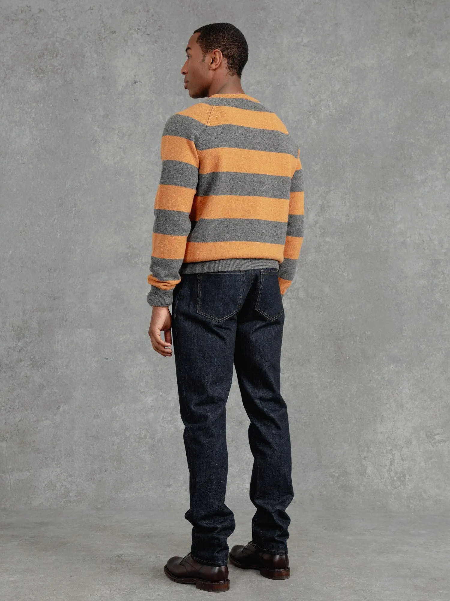 The Merino Wool Striped Sweatshirt sold by Private White V.C. product image thumbnail 5