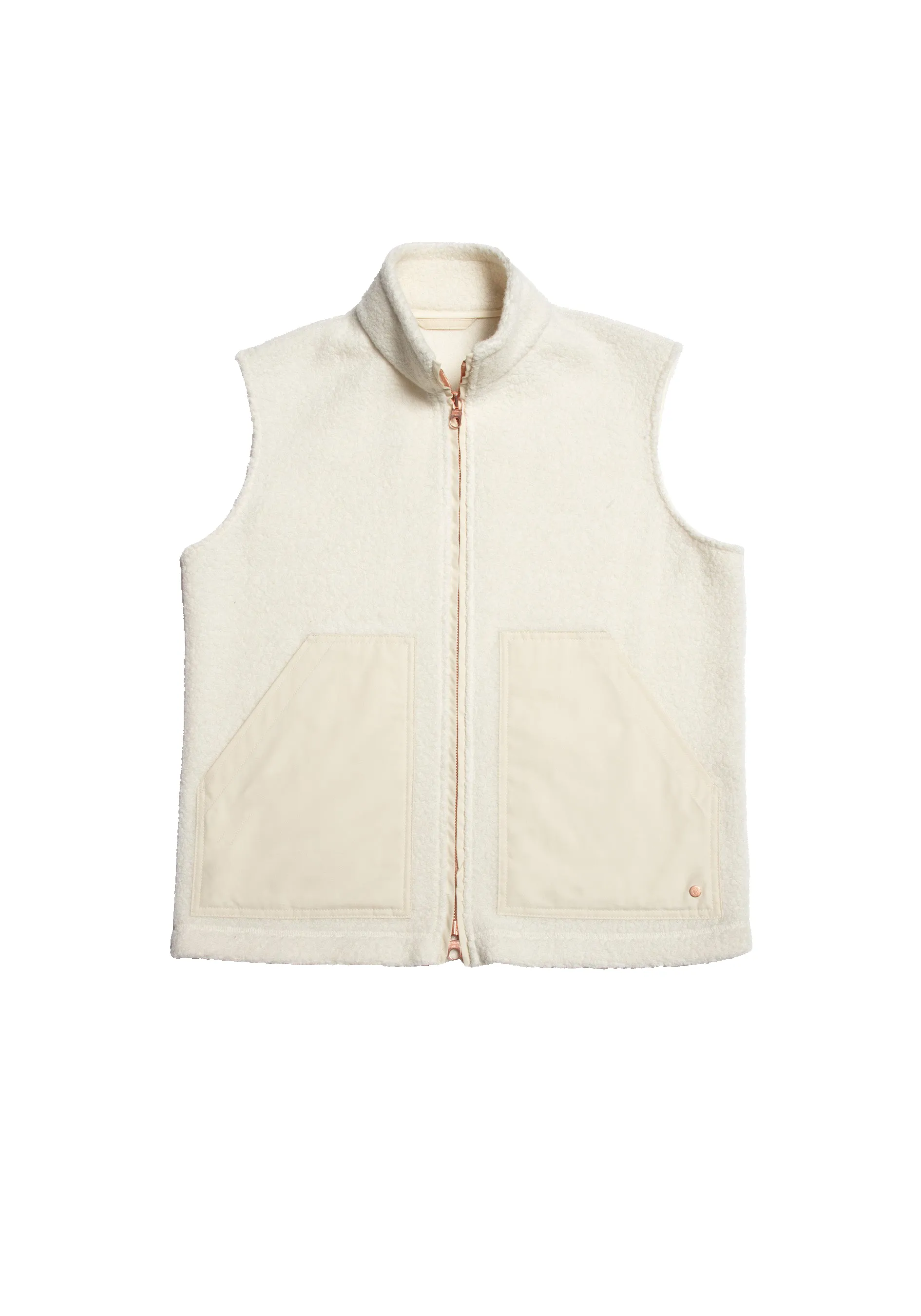 The Fleece Gilet sold by Private White V.C. product image thumbnail 3