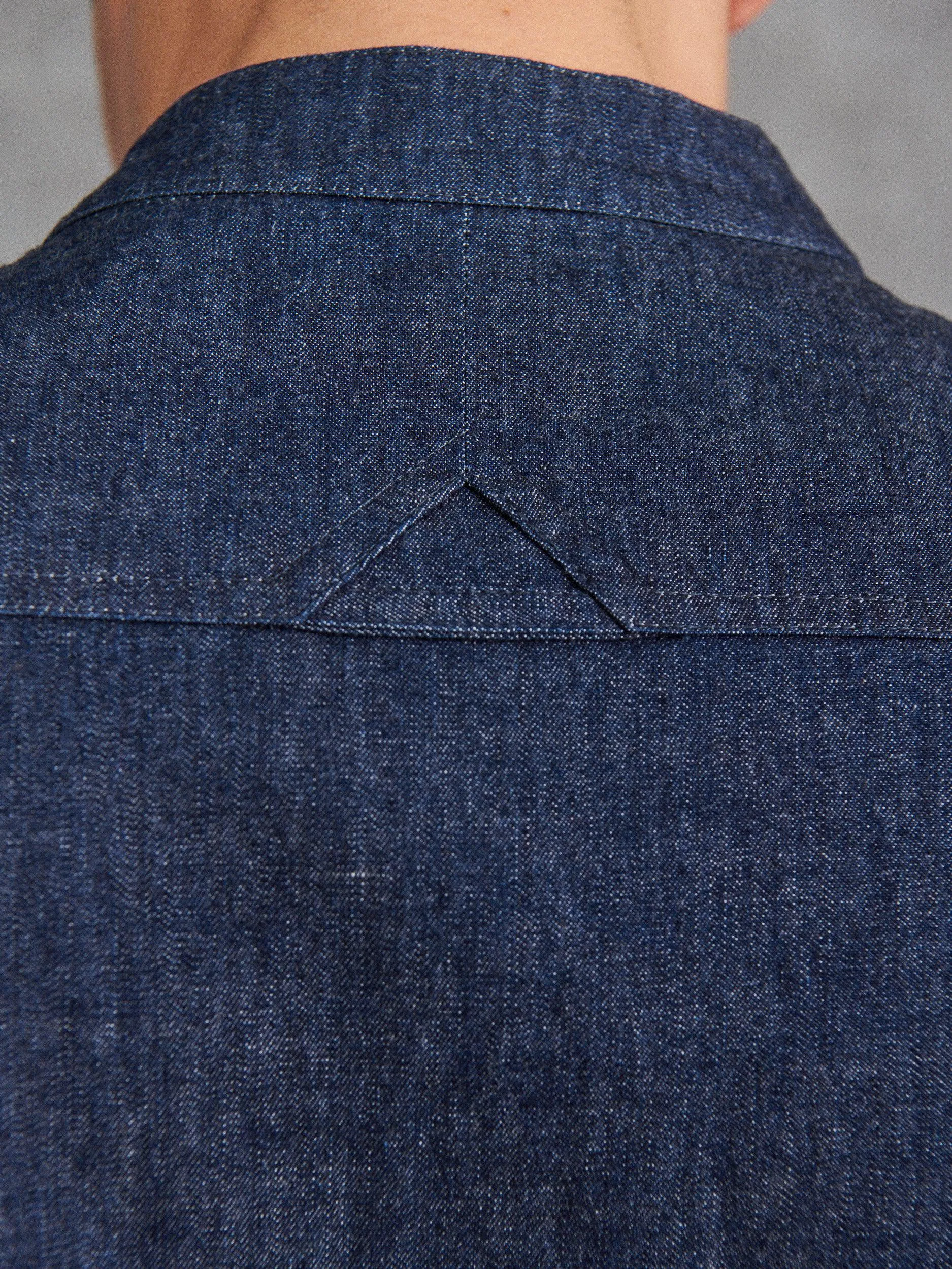 The Stand Collar Shirt sold by Private White V.C. product image thumbnail 5