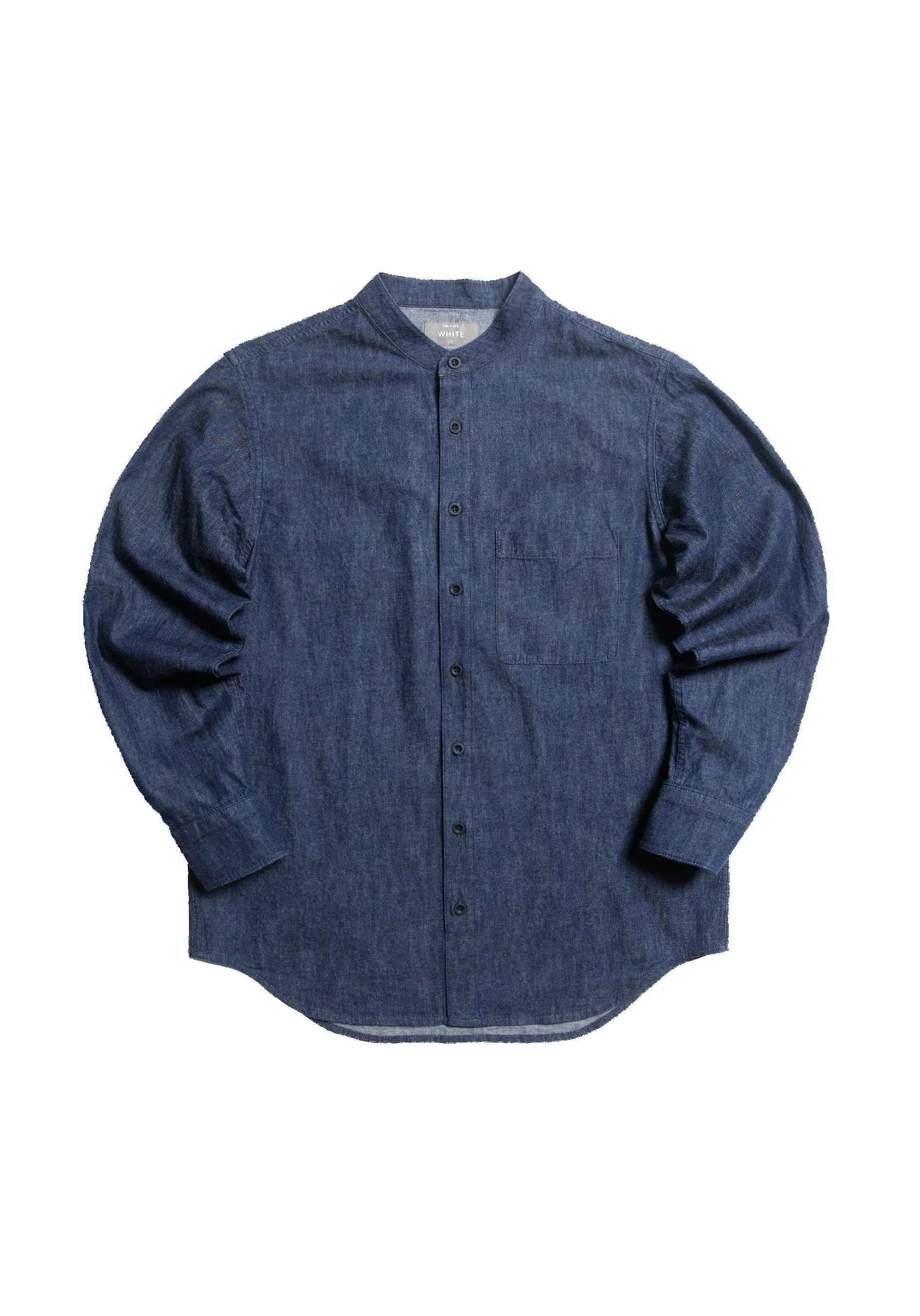 The Stand Collar Shirt sold by Private White V.C. product image thumbnail 3