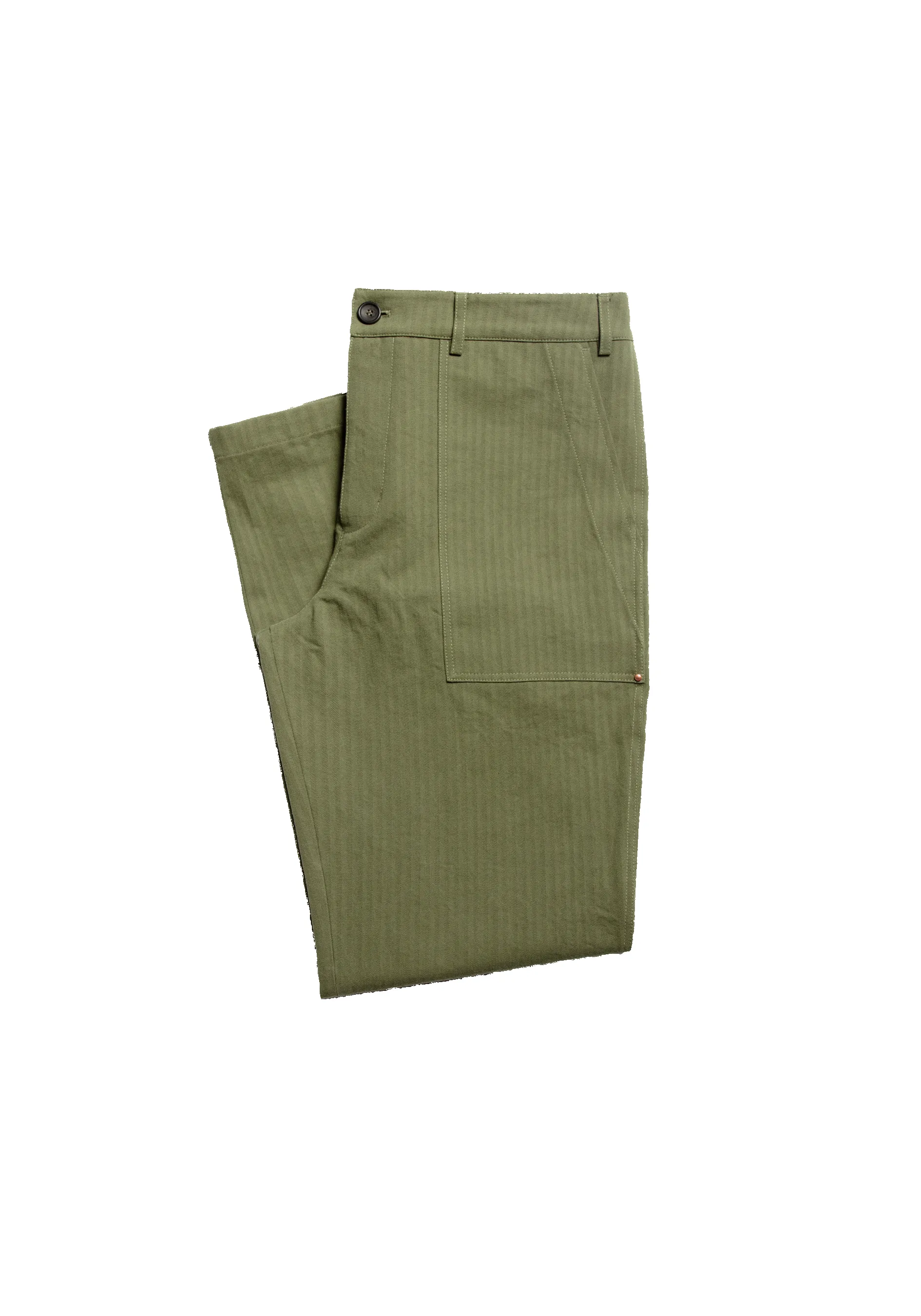 The Overlord Trouser - Moss sold by Private White V.C. product image thumbnail 2