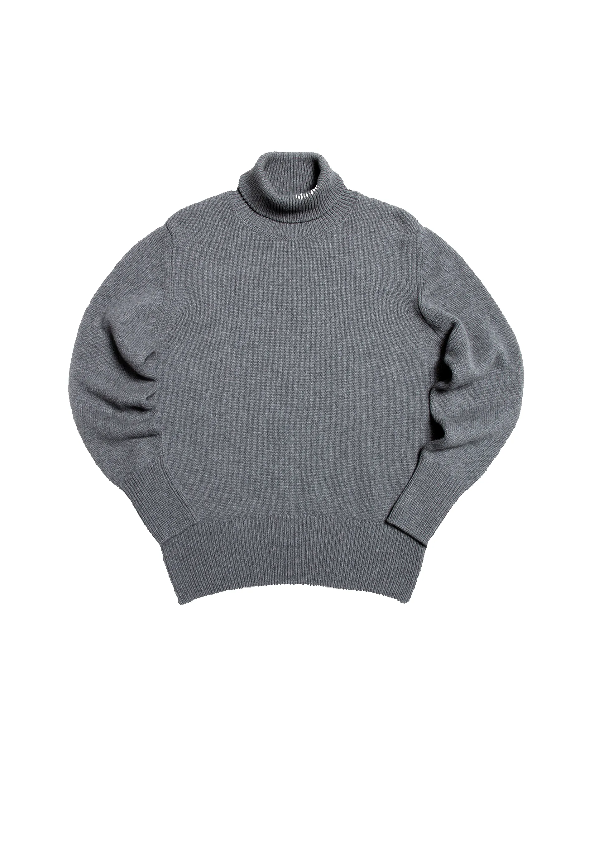 The Cashmere Submariner Rollneck - Cobble Grey sold by Private White V.C. product image thumbnail 3