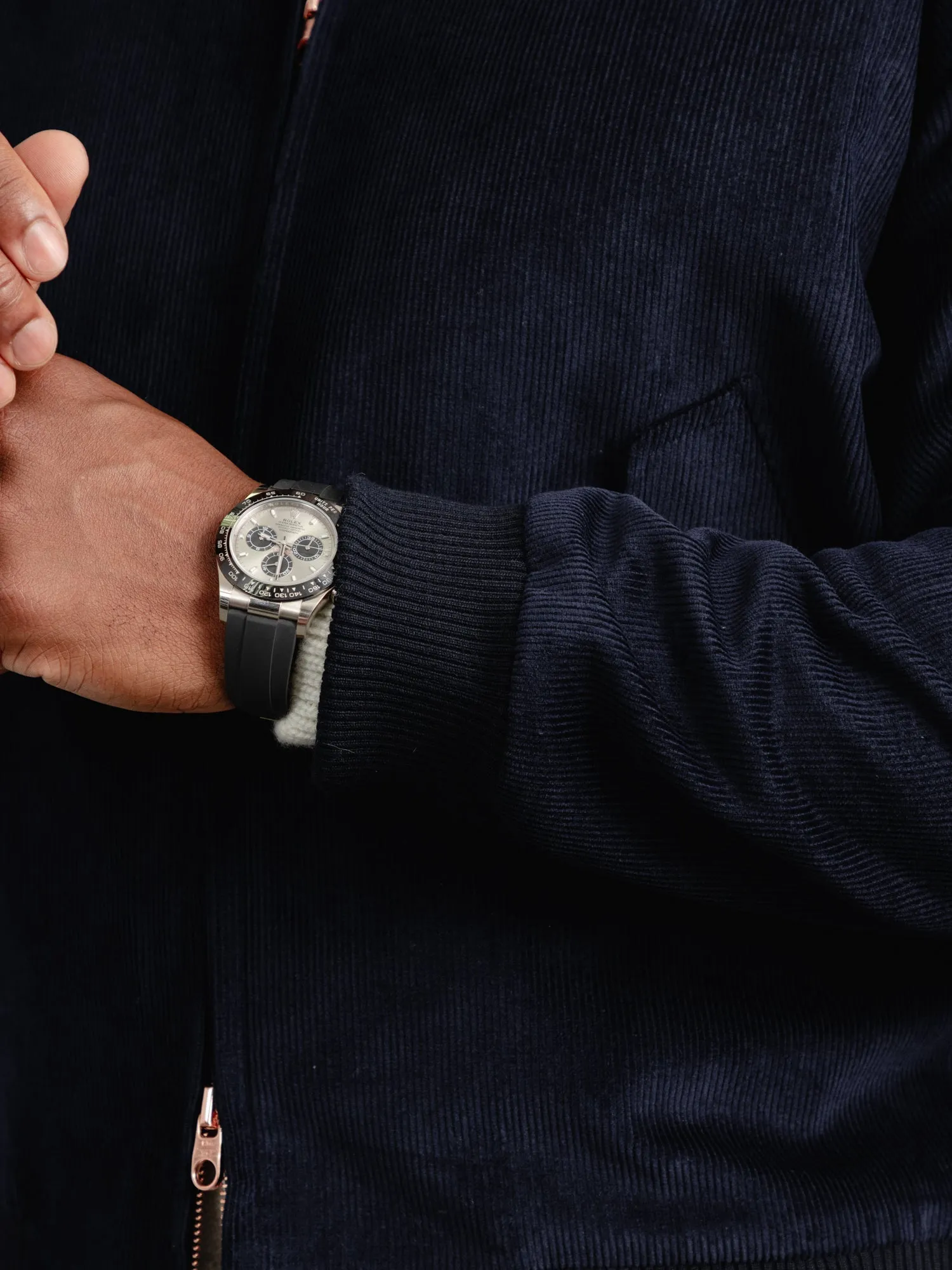 The M3 Cord Bomber - Ink sold by Private White V.C. product image thumbnail 4