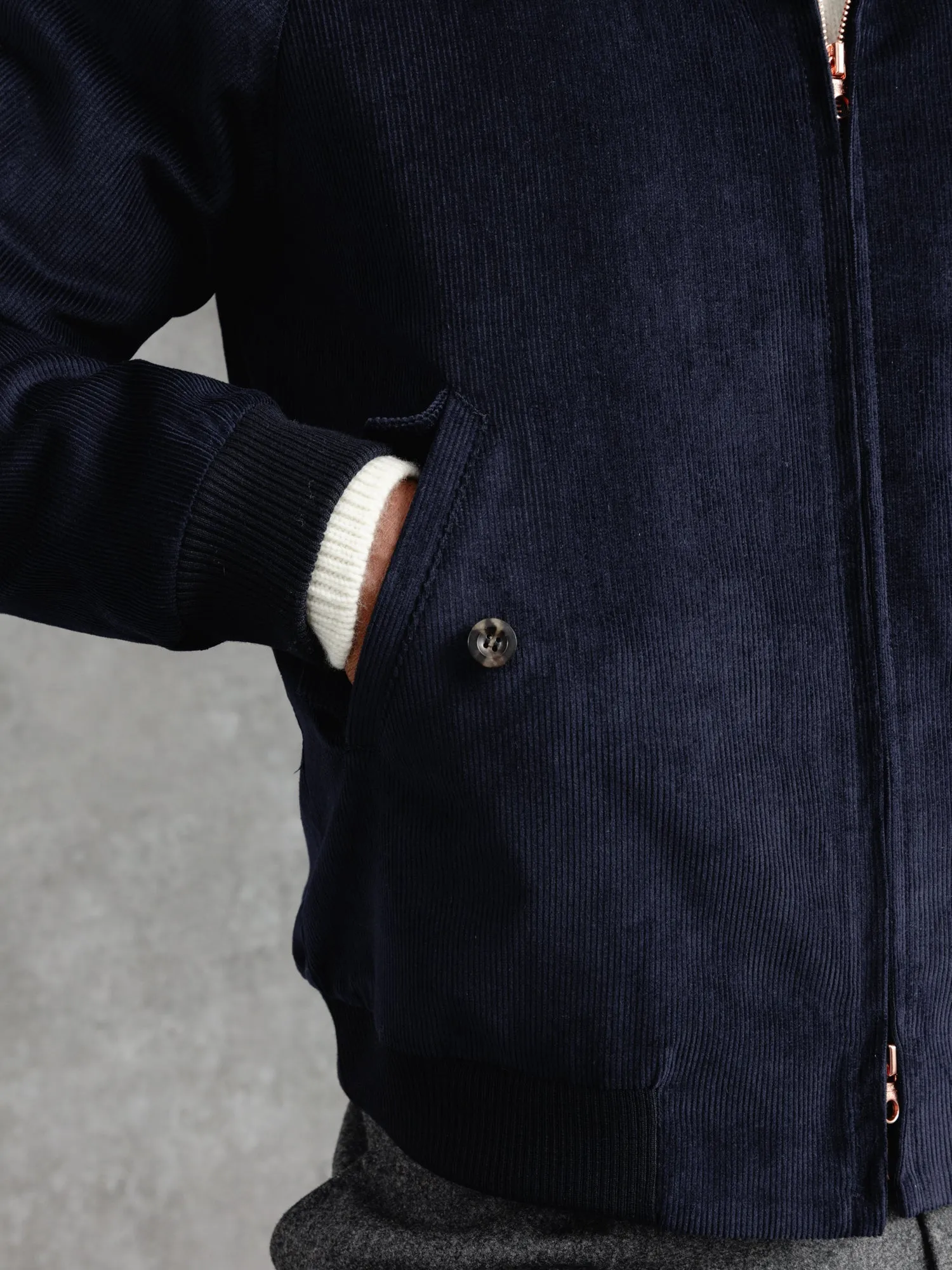 The M3 Cord Bomber - Ink sold by Private White V.C. product image thumbnail 5