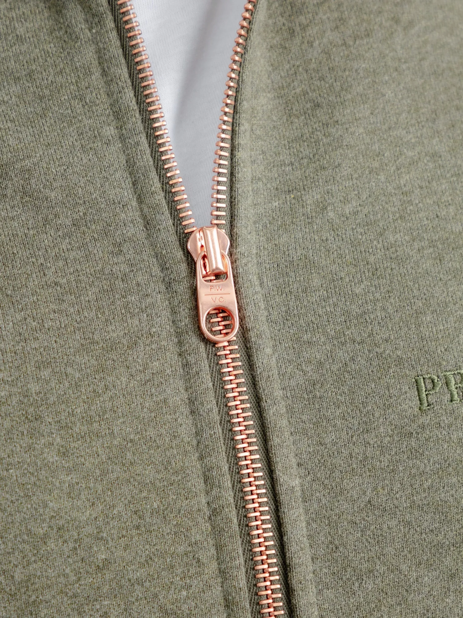 The Funnel Neck 3.0 - Moss Green sold by Private White V.C. product image thumbnail 4