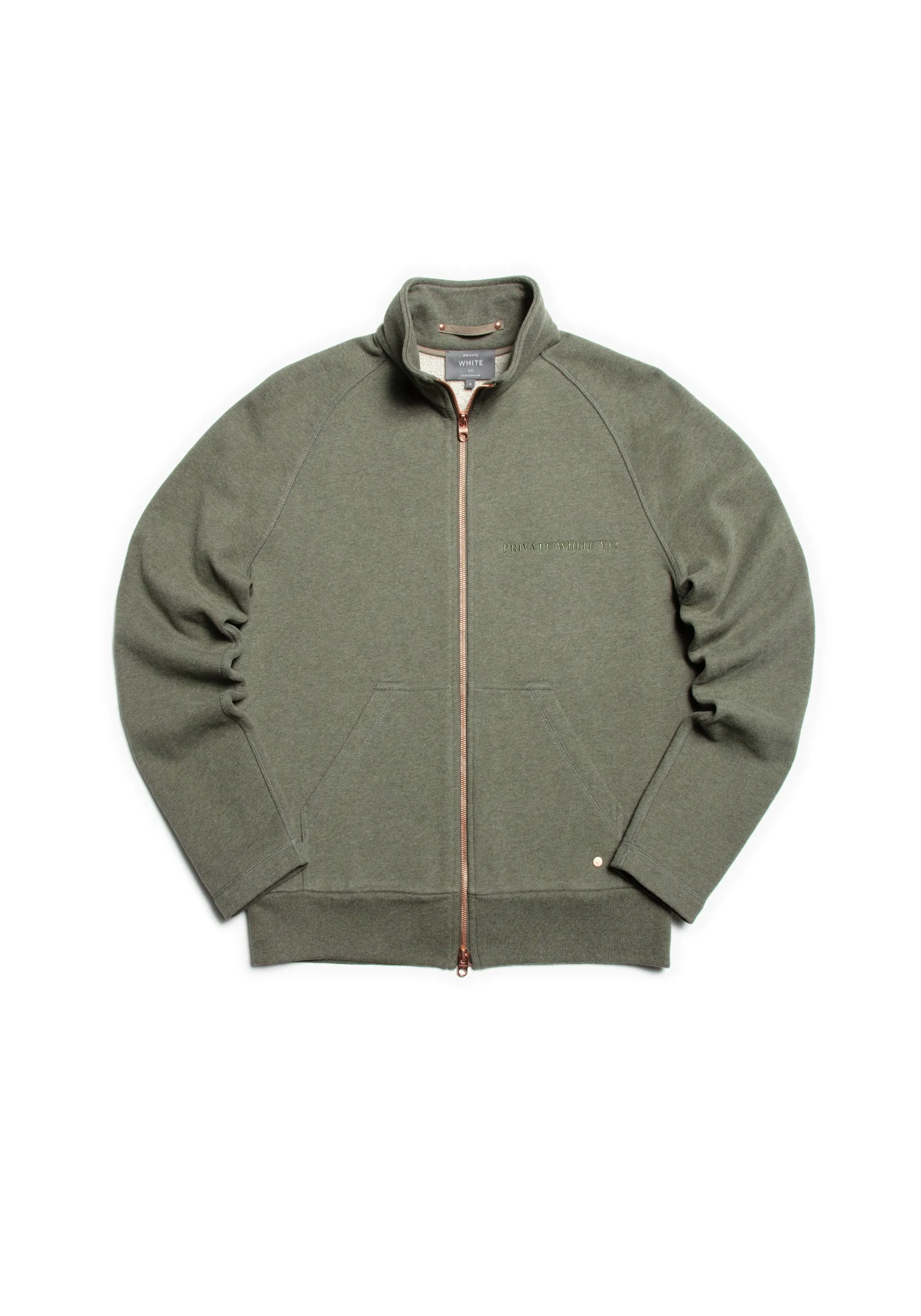The Funnel Neck 3.0 - Moss Green sold by Private White V.C. product image thumbnail 3