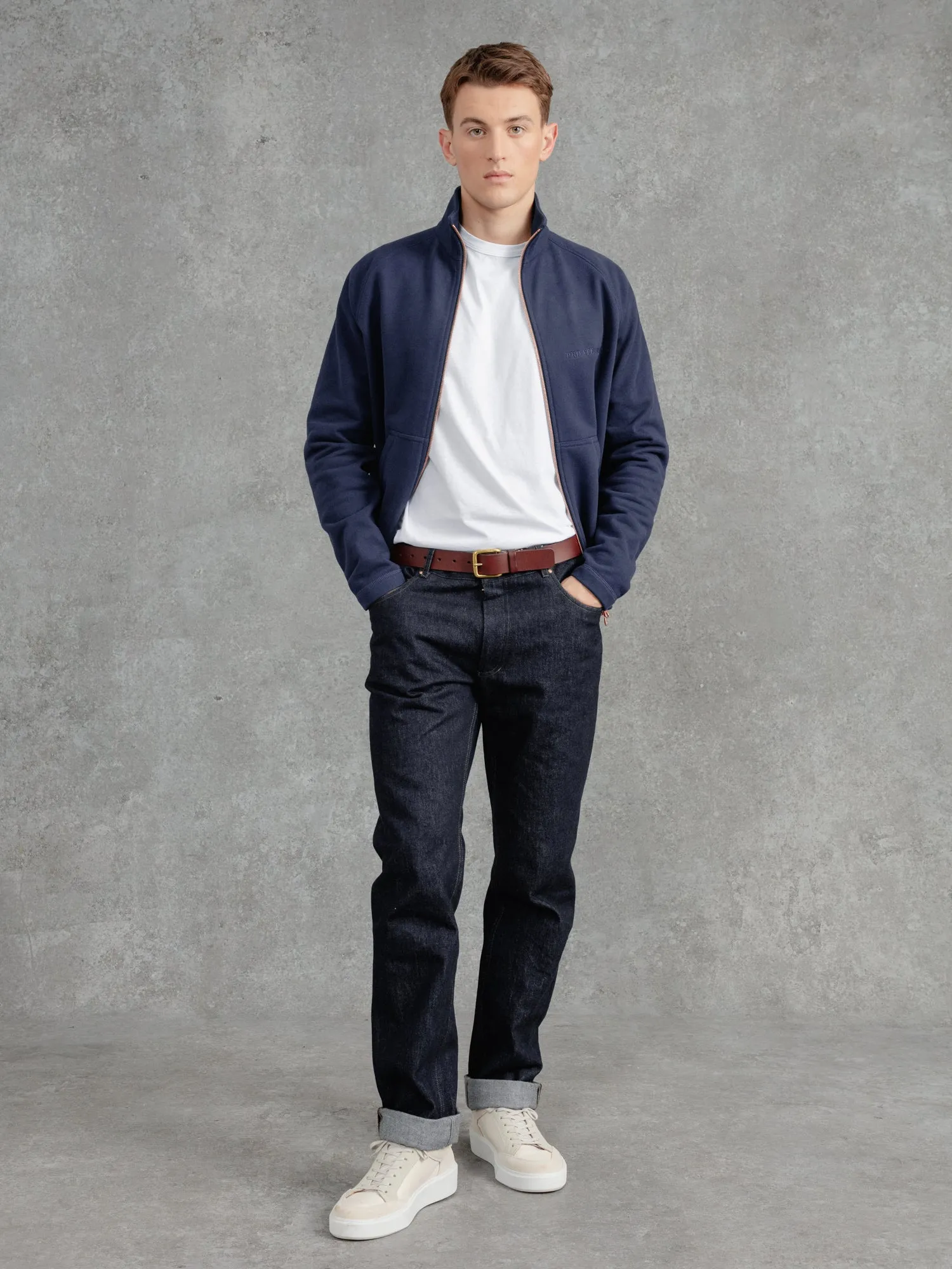 The Funnel Neck 3.0 - Ink sold by Private White V.C. product image thumbnail 2