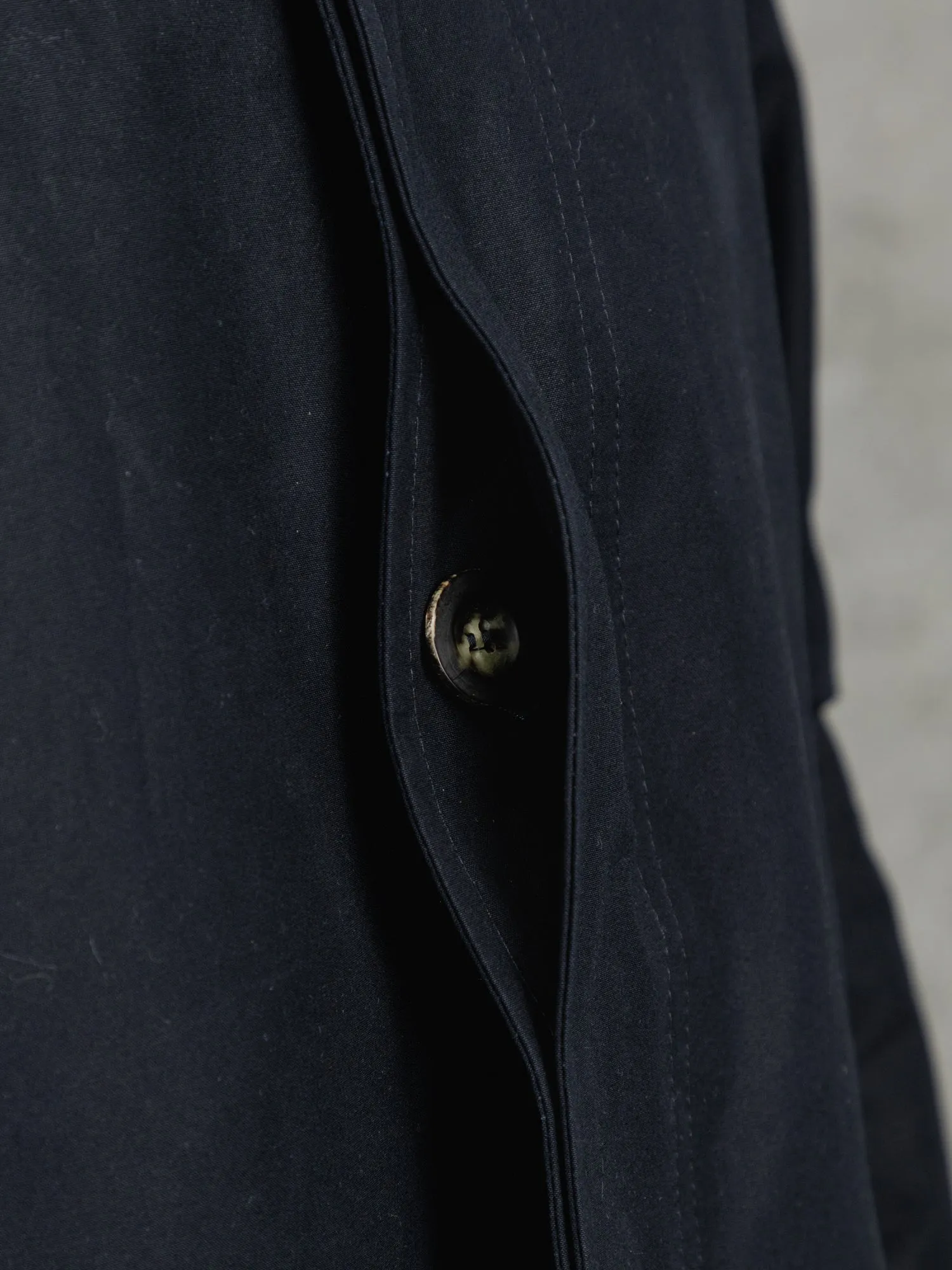 The Ventile® Raglan Raincoat - Ink sold by Private White V.C. product image thumbnail 4