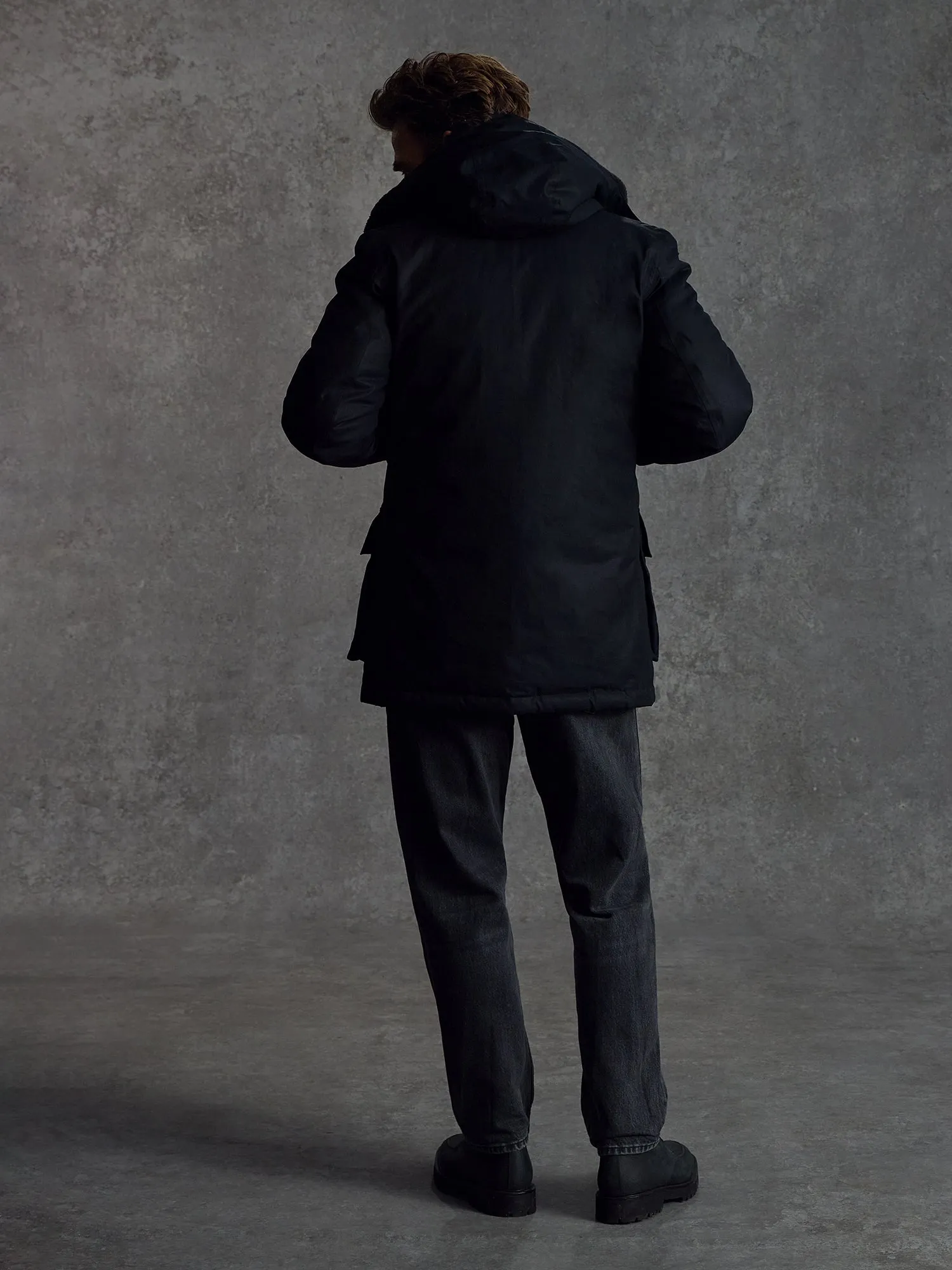 The Shadow Parka - Black sold by Private White V.C. product image thumbnail 4