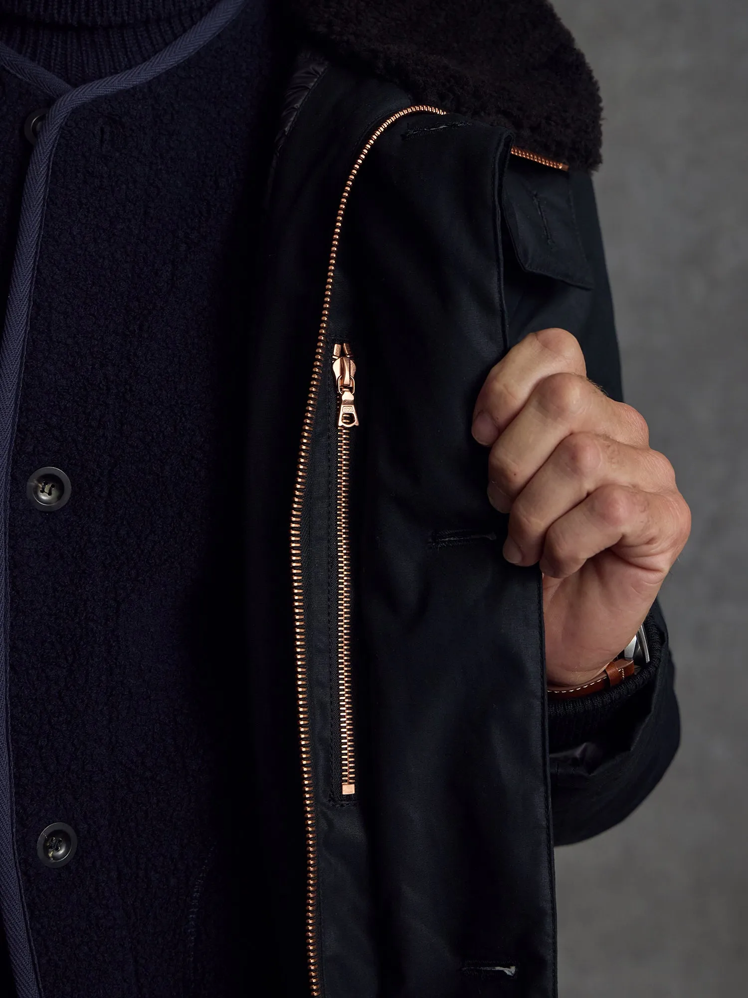 The Shadow Parka - Black sold by Private White V.C. product image thumbnail 3