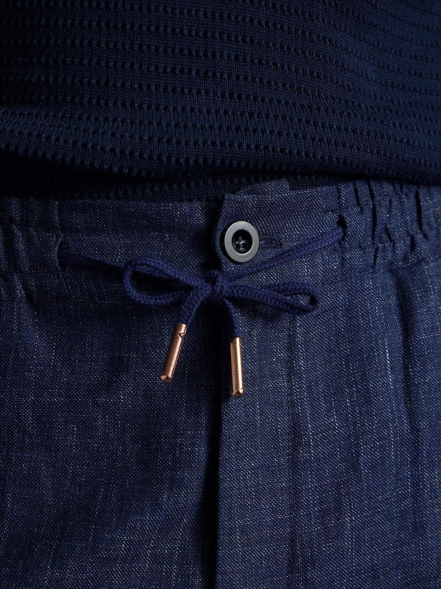 The Diplomat Shorts - Indigo Ink sold by Private White V.C. product image thumbnail 5