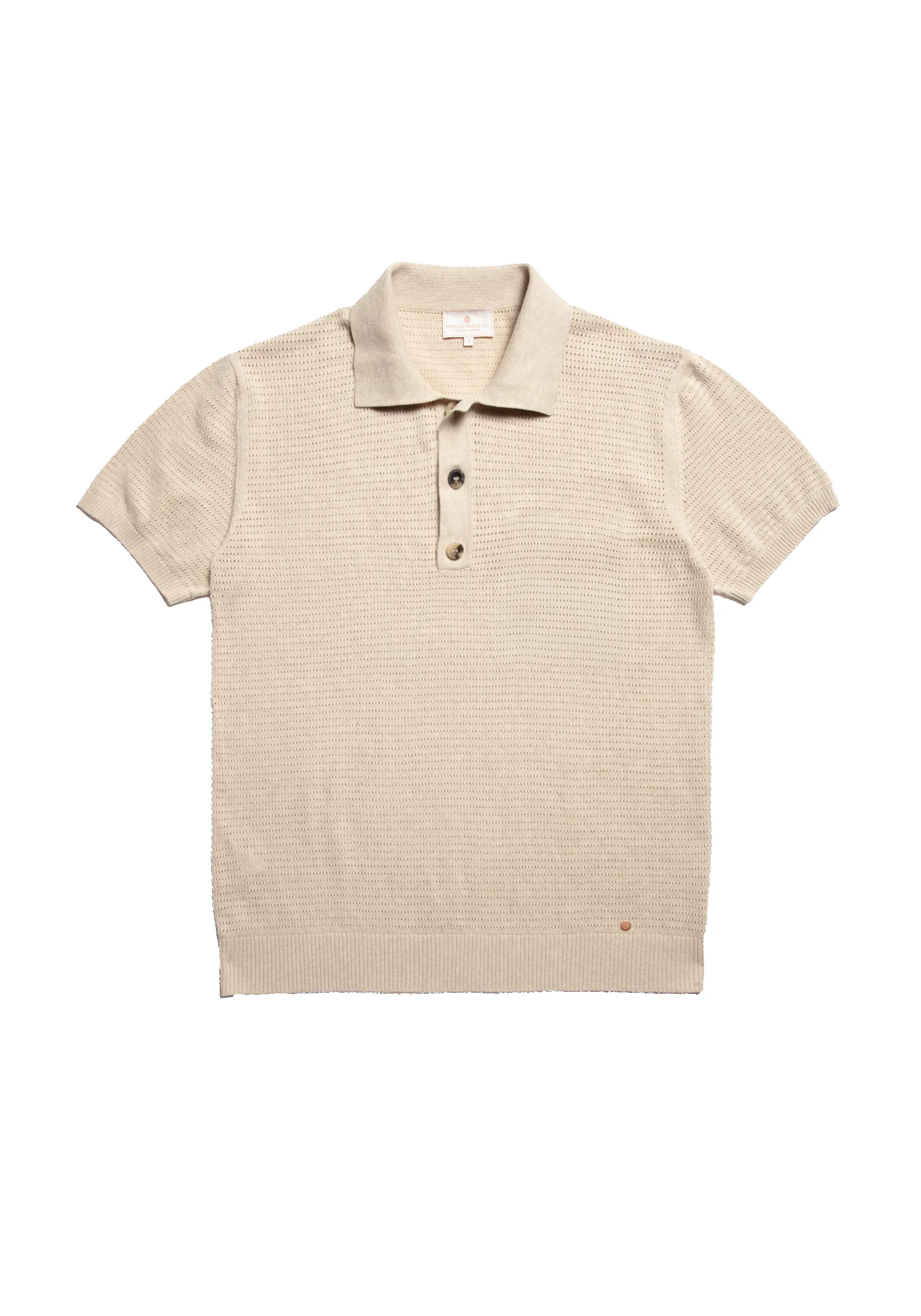 The Martini Polo - Sand sold by Private White V.C. product image thumbnail 3