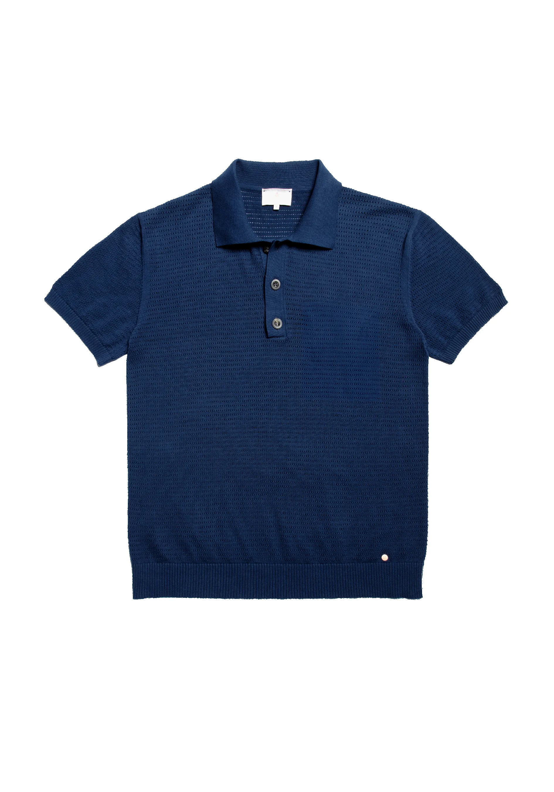 The Martini Polo - Navy sold by Private White V.C. product image thumbnail 3