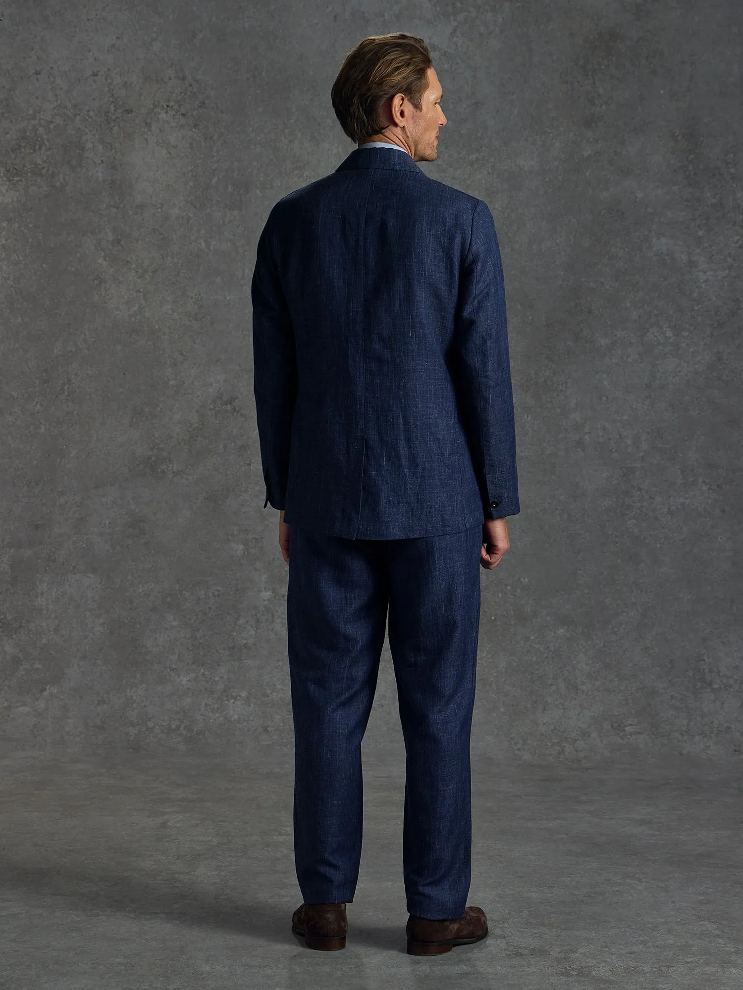 The Diplomat - Indigo Ink sold by Private White V.C. product image thumbnail 4