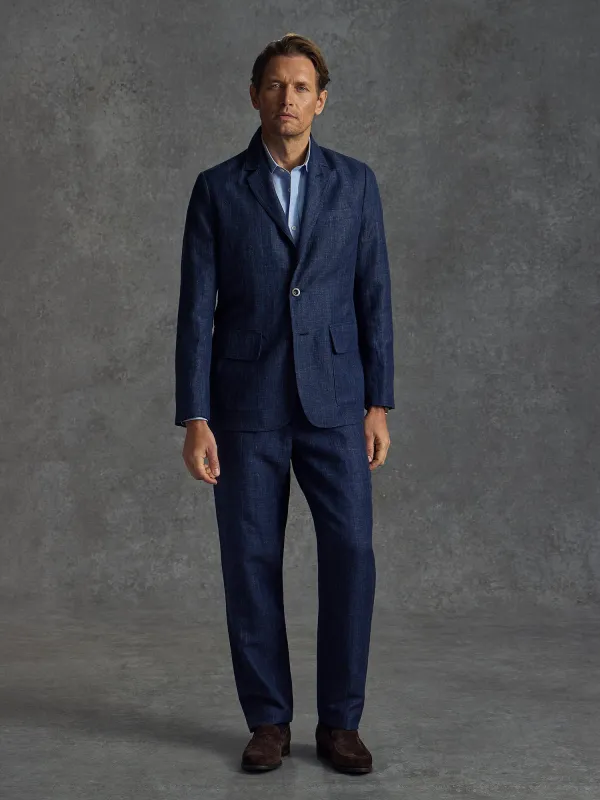 The Diplomat - Indigo Ink sold by Private White V.C.