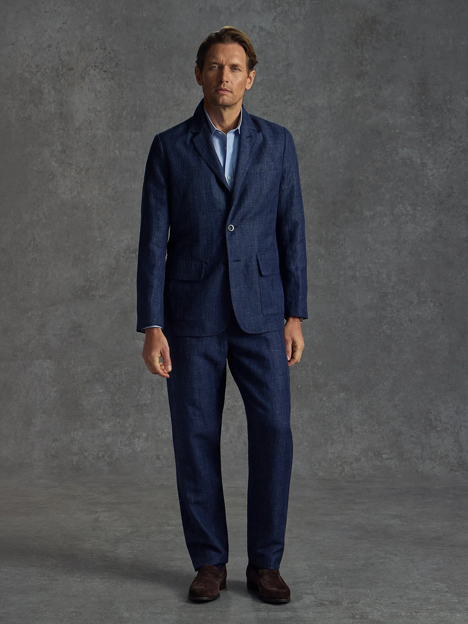 The Diplomat - Indigo Ink sold by Private White V.C.