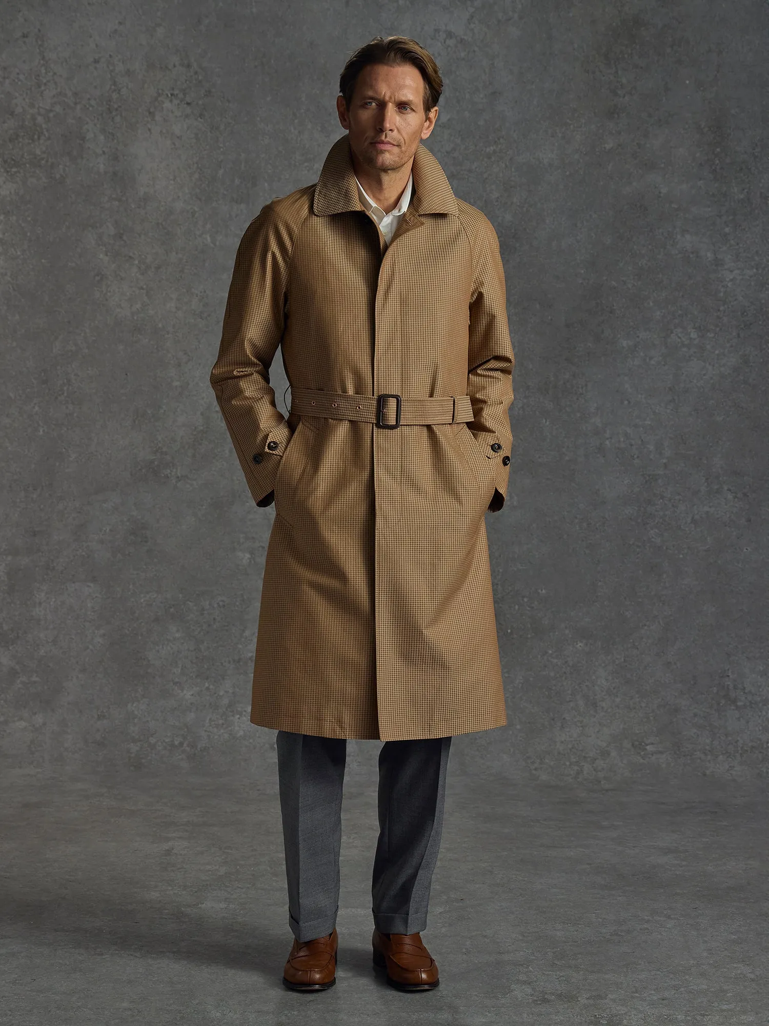 The Honey Trap Trench - Puppytooth sold by Private White V.C.