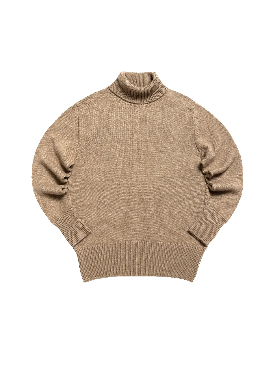 The Cashmere Submariner Rollneck - Desert Taupe sold by Private White V.C. product image thumbnail 3