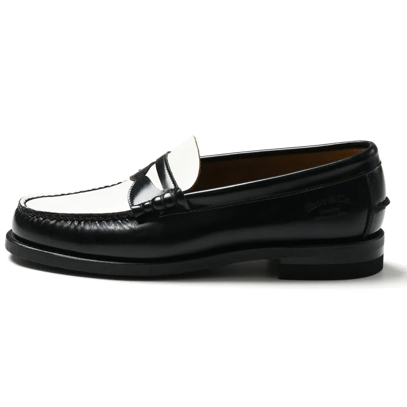 Women's Loafer_Black White sold by REGAL Shoe & Co.