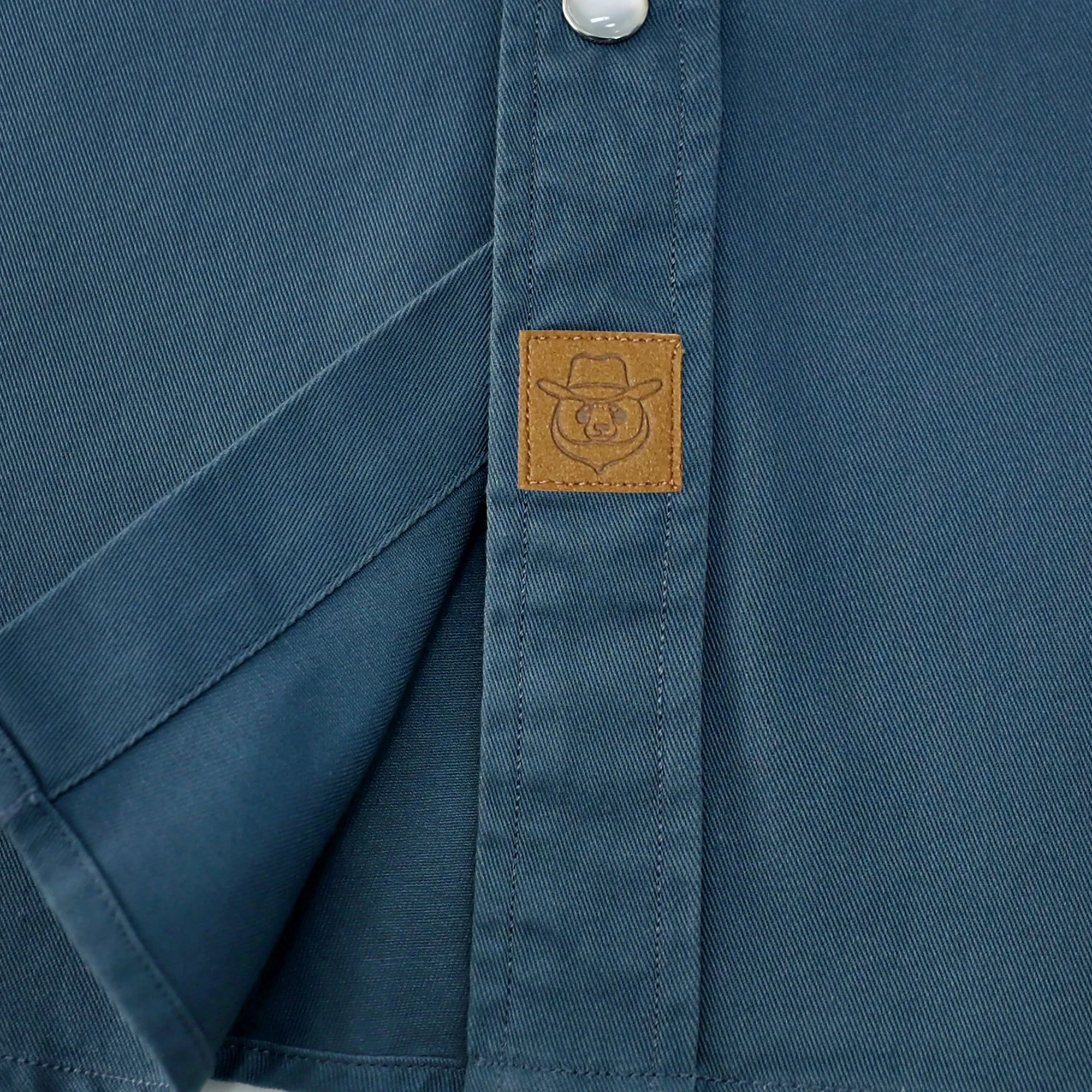 Dubinik® Mens Short Sleeve Work Shirt Snap Button Heavy Cotton#10507 sold by Dubinik product image thumbnail 5