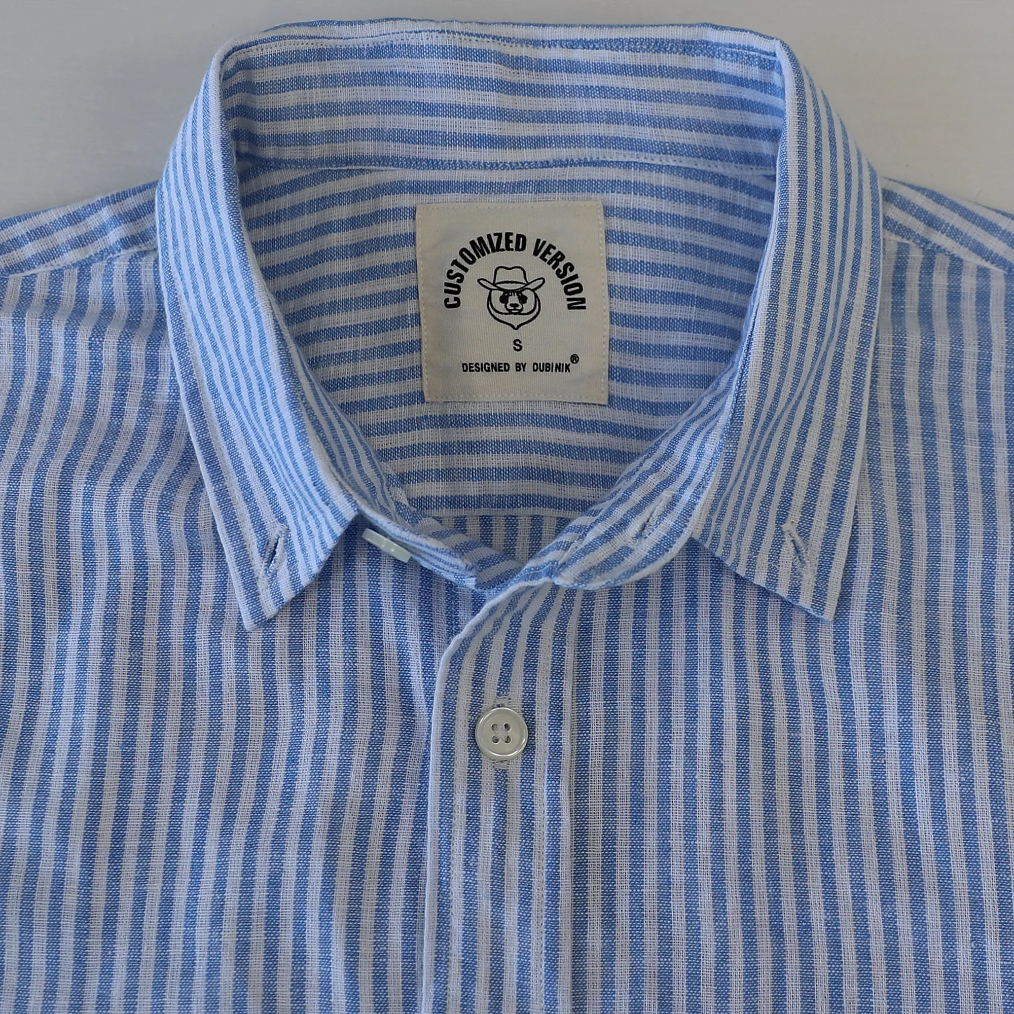 Dubinik® Mens Short Sleeve Button Down Shirts Summer Vintage Short Sleeve Button Down Men Lightweight Men's Casual Shirts#51044 sold by Dubinik product image thumbnail 3