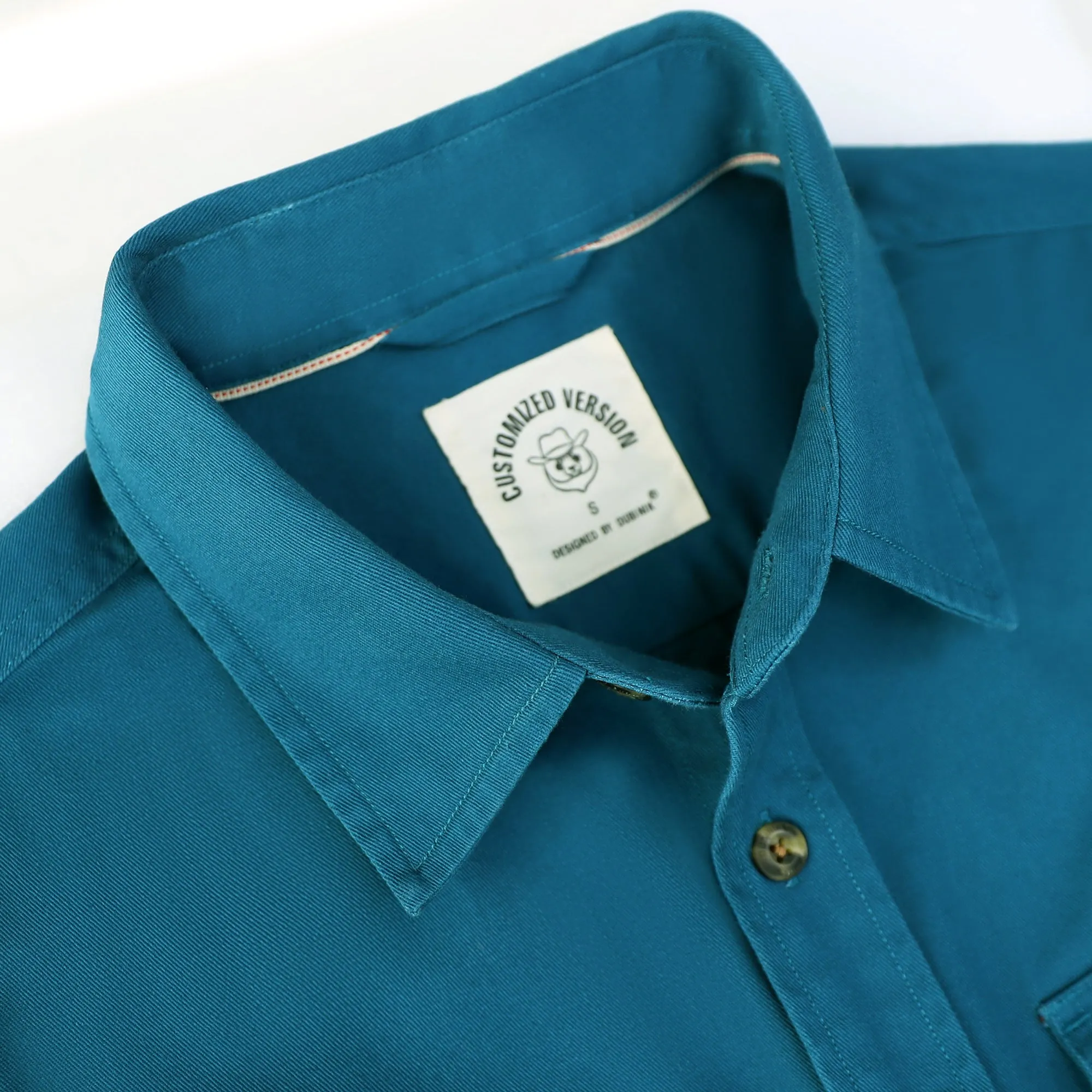 Dubinik® Men’s Short Sleeve Work Shirt – 2 Pocket Cotton Casual#10711 sold by Dubinik product image thumbnail 4