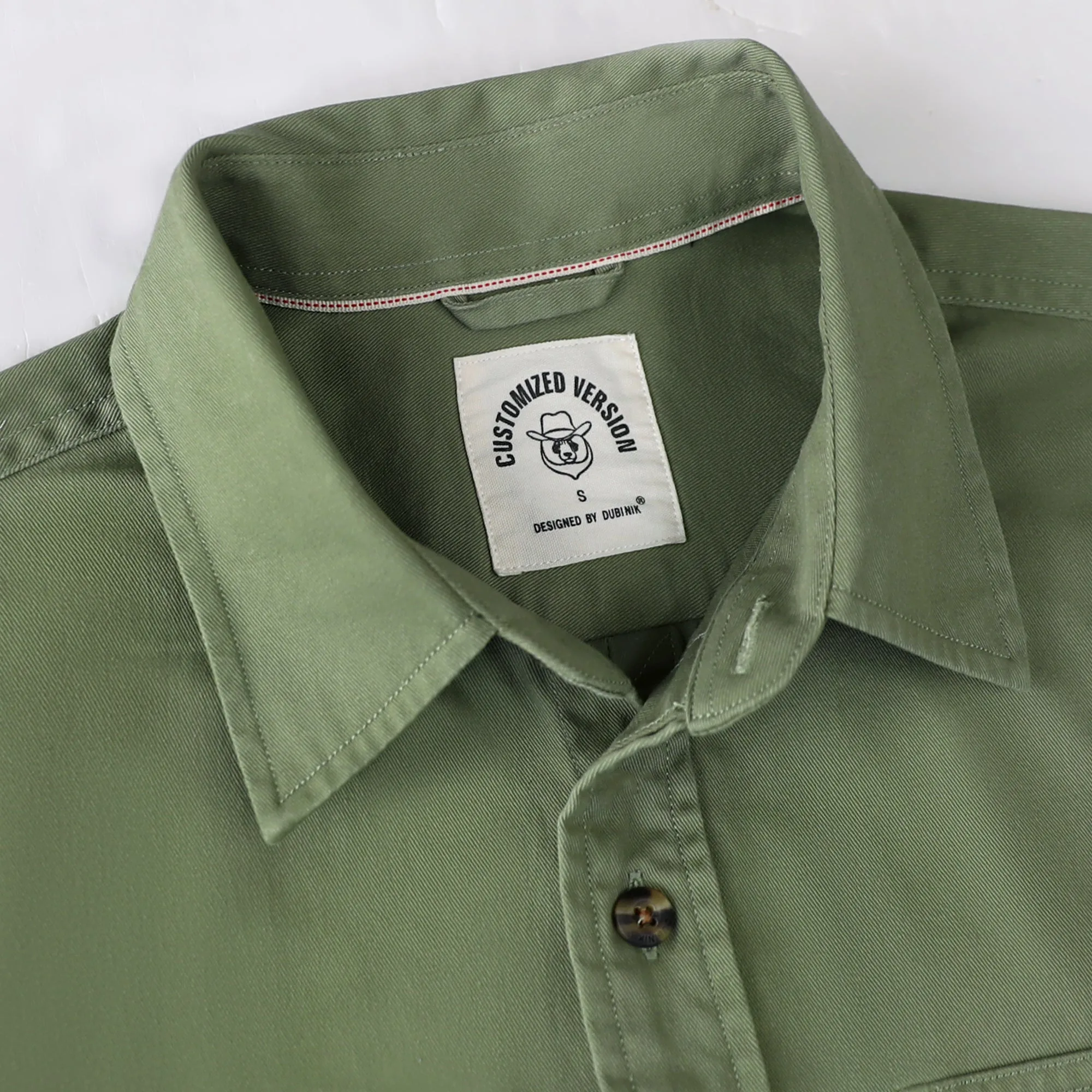 Dubinik® Men’s Short Sleeve Work Shirt – 2 Pocket Cotton Casual#10709 sold by Dubinik product image thumbnail 3