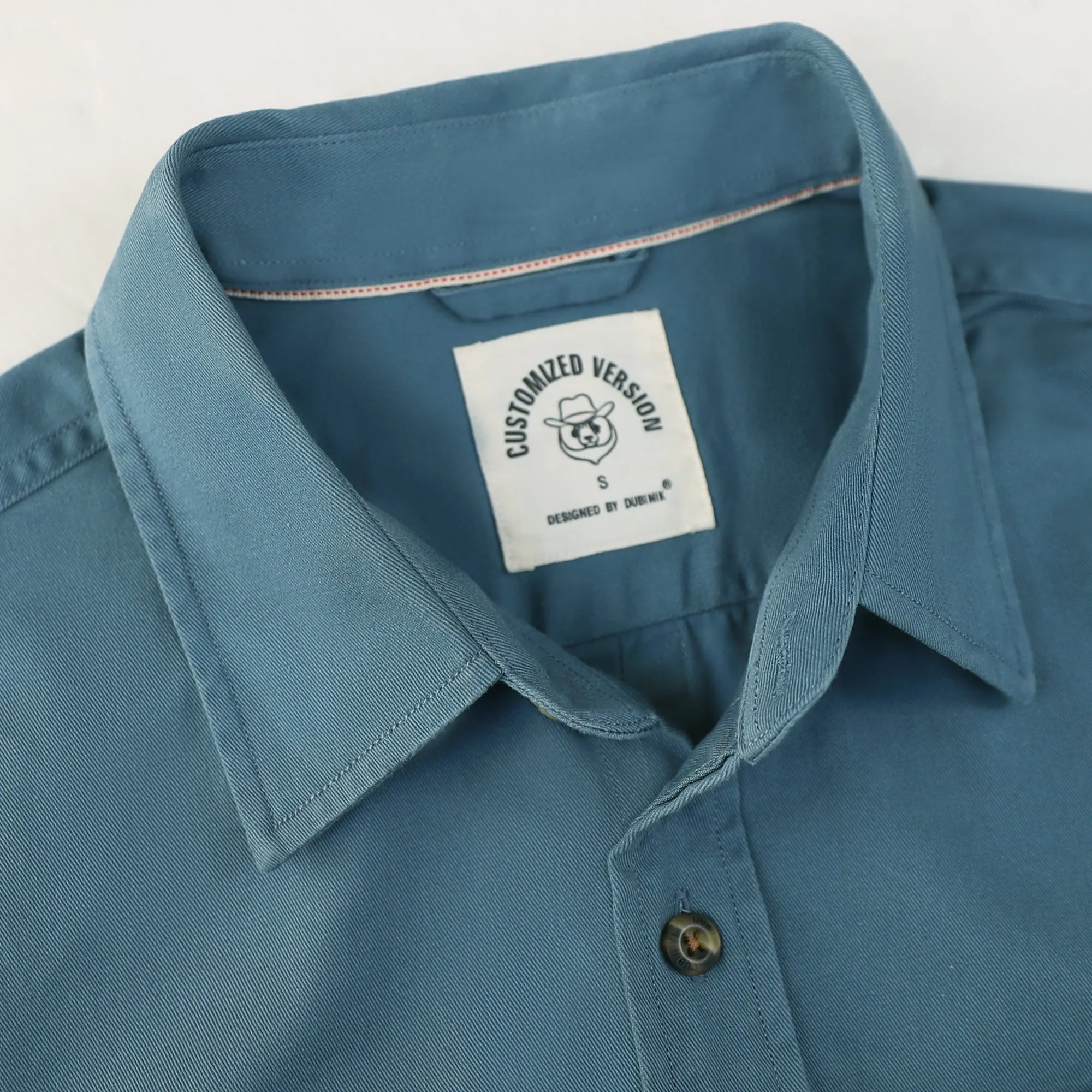 Dubinik® Men’s Short Sleeve Work Shirt – 2 Pocket Cotton Casual#10707 sold by Dubinik product image thumbnail 3